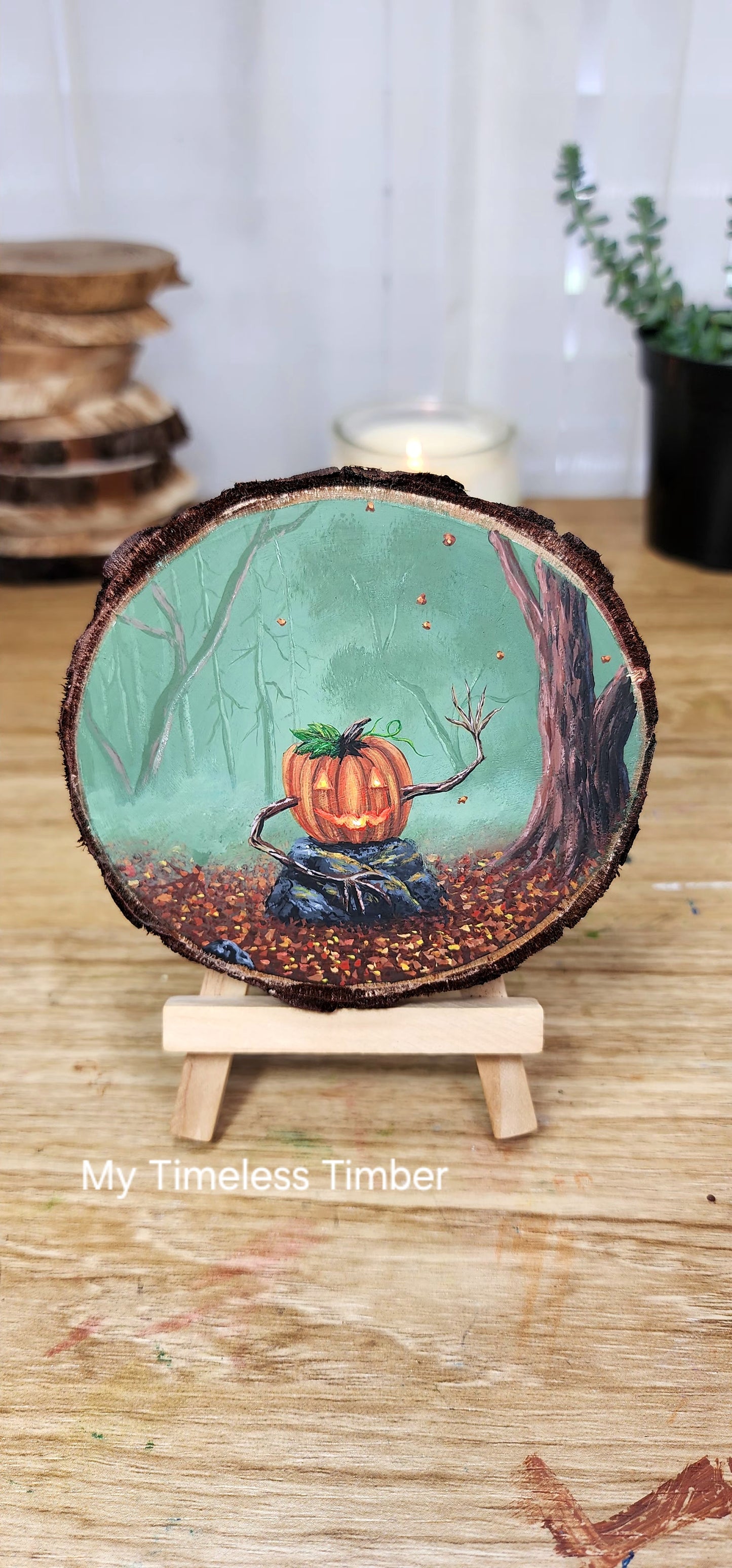 "Deep in the Forest Waits the Jack-o-lantern"