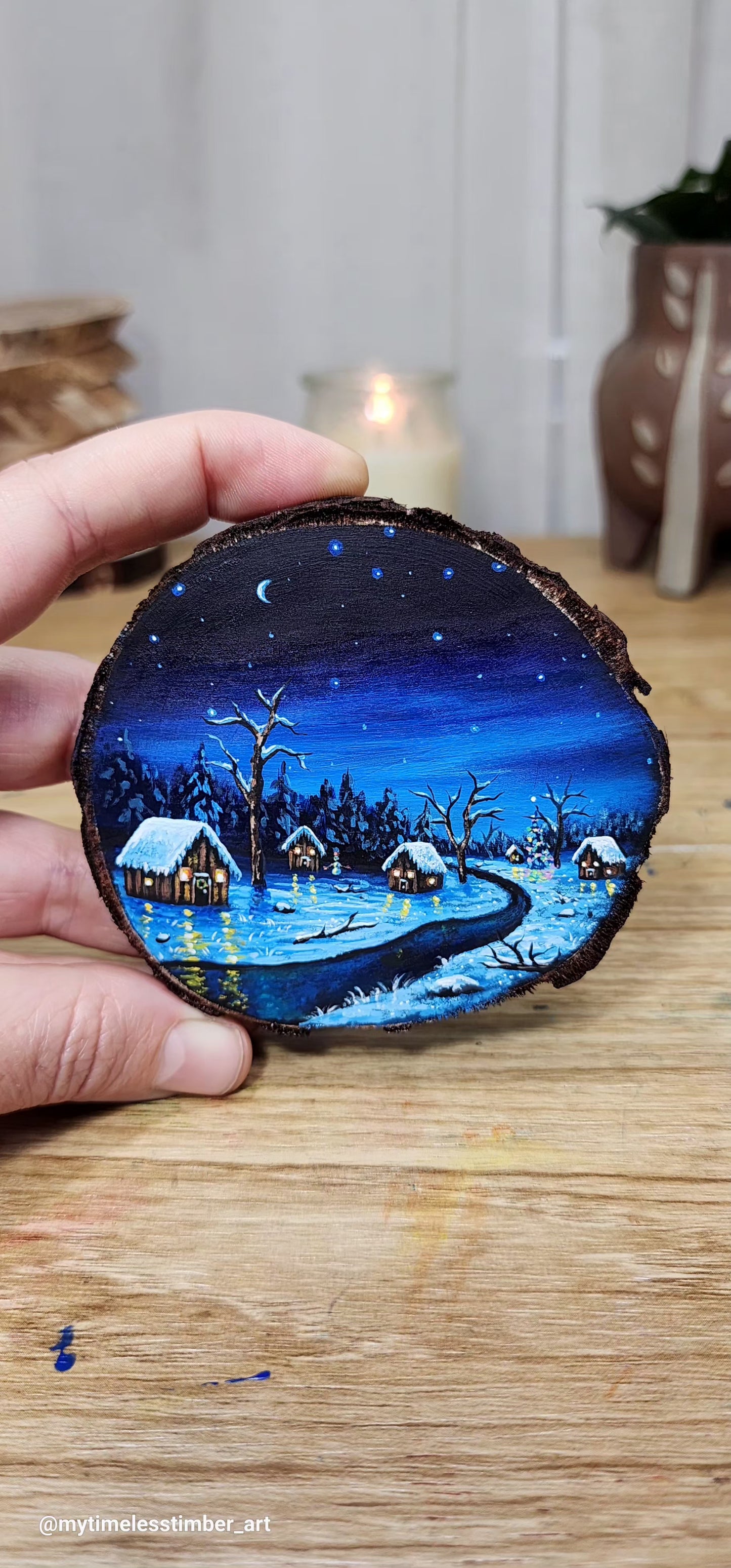 "Cold but Cozy Night"