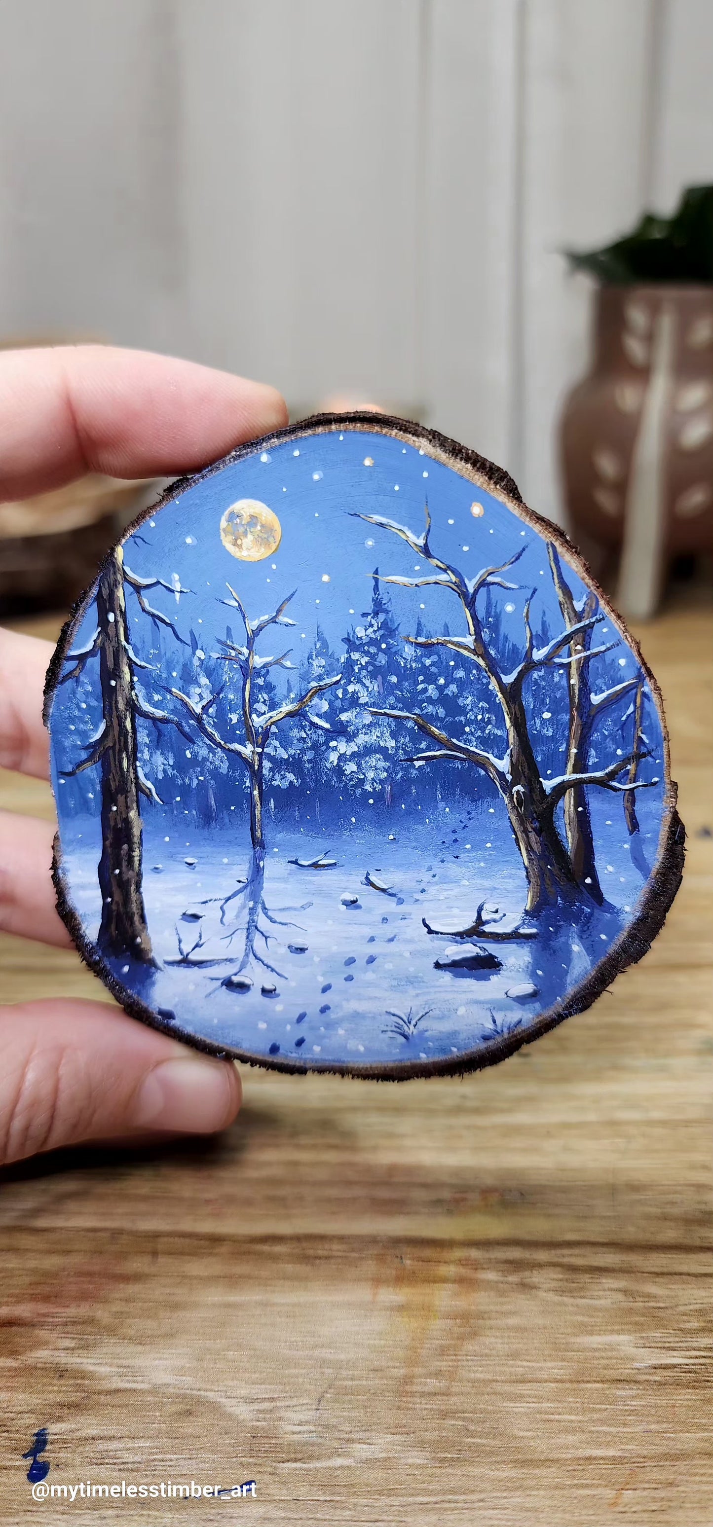 "Footsteps Through the Snow"