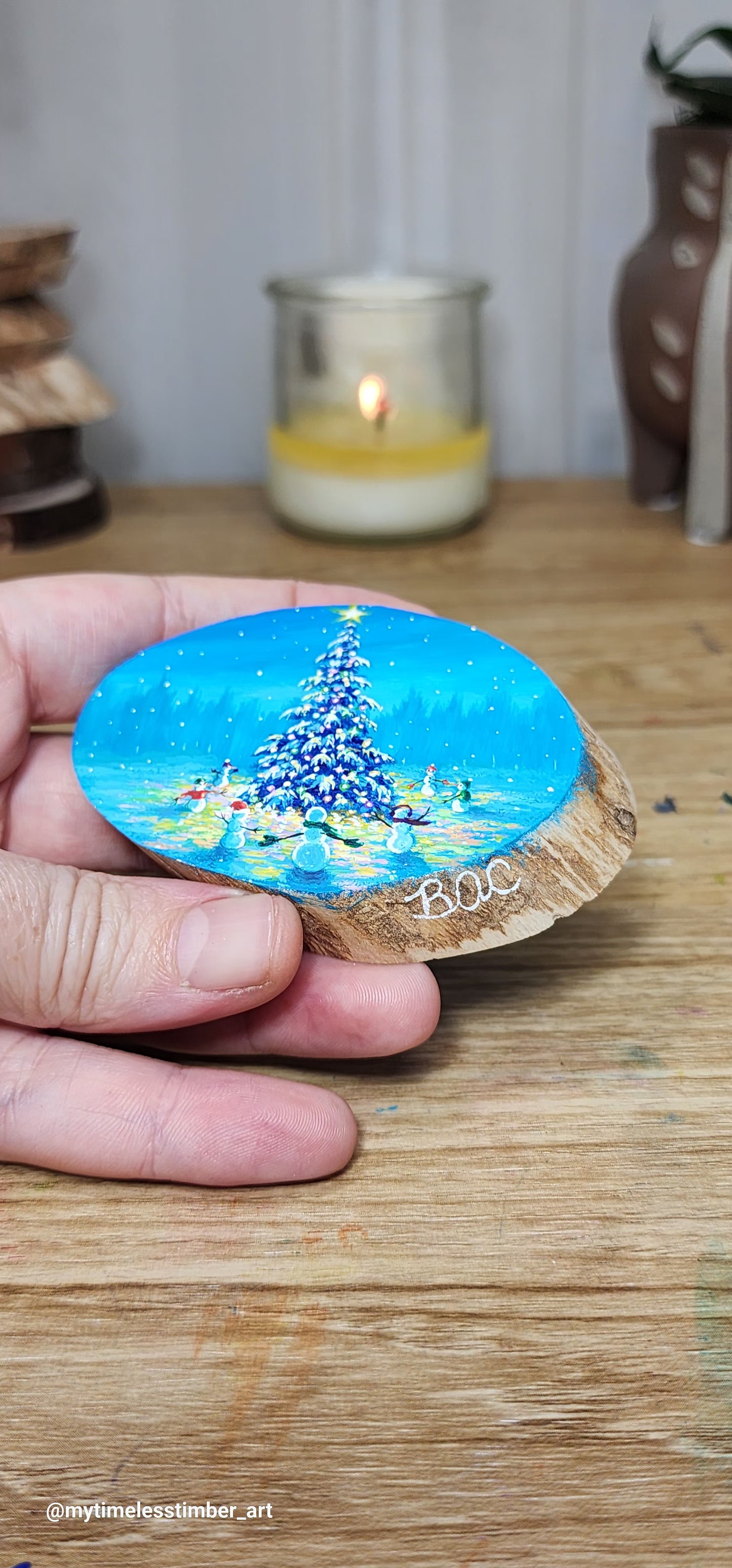 "Circled Around the Christmas Tree"
