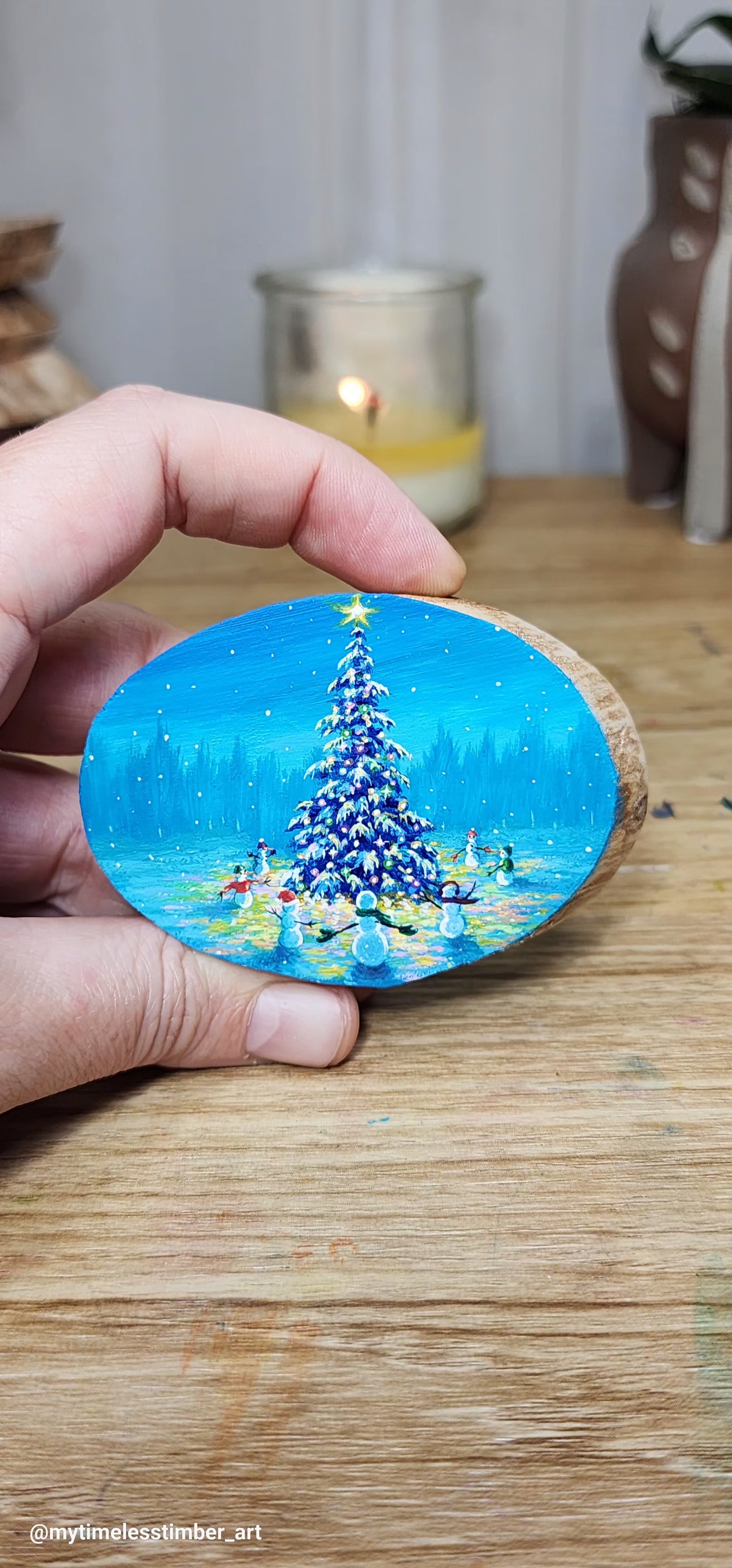 "Circled Around the Christmas Tree"