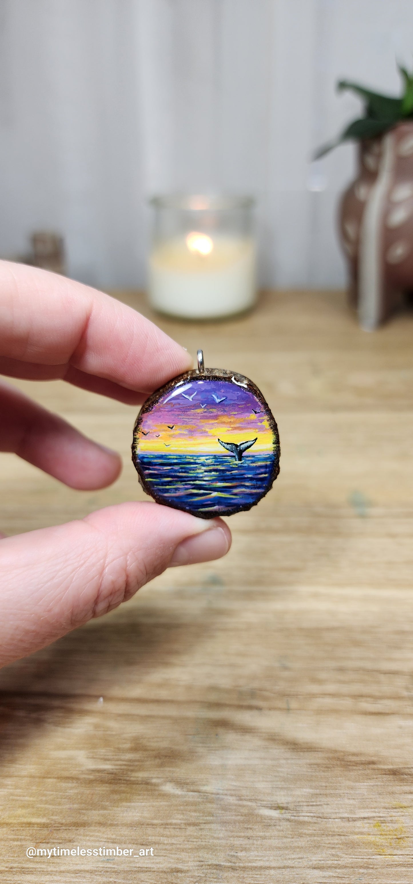 "Sun Sets Over the Whale"