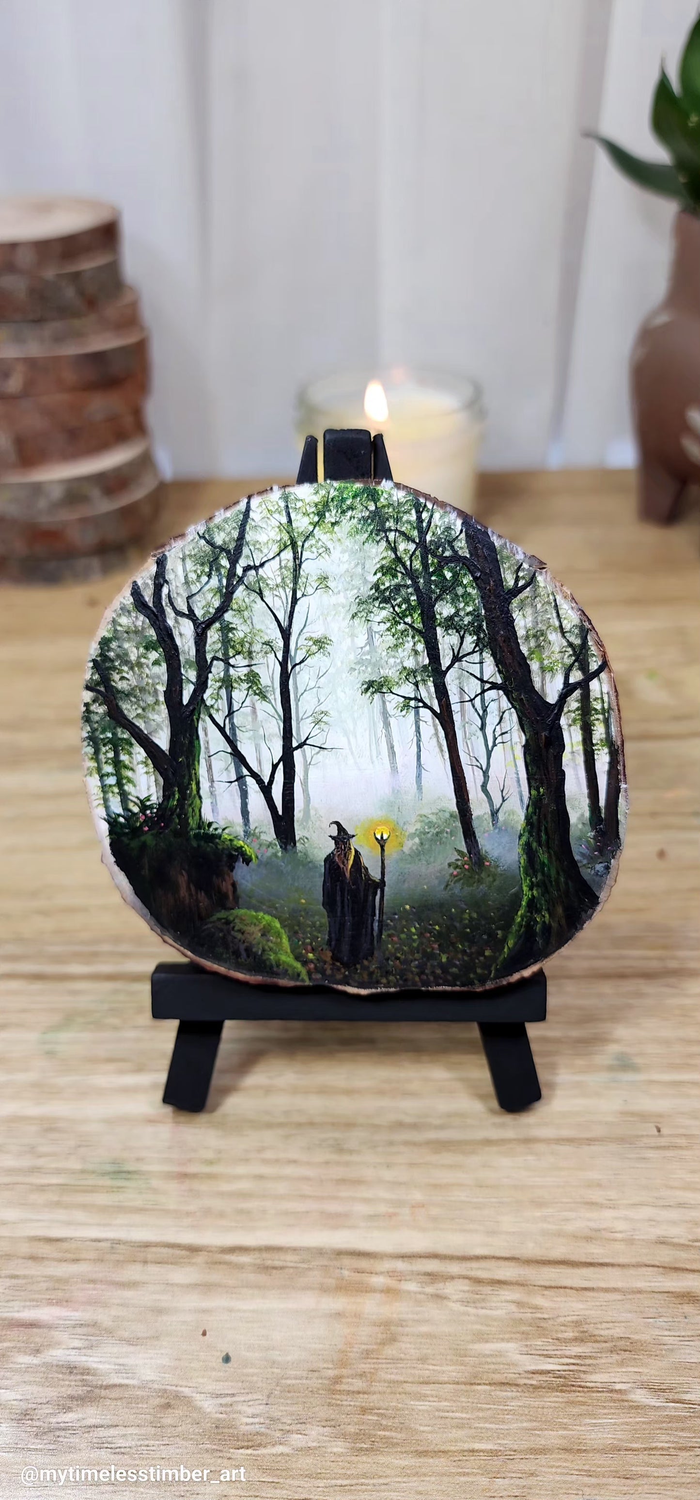 "Journey Through the Green Forest"