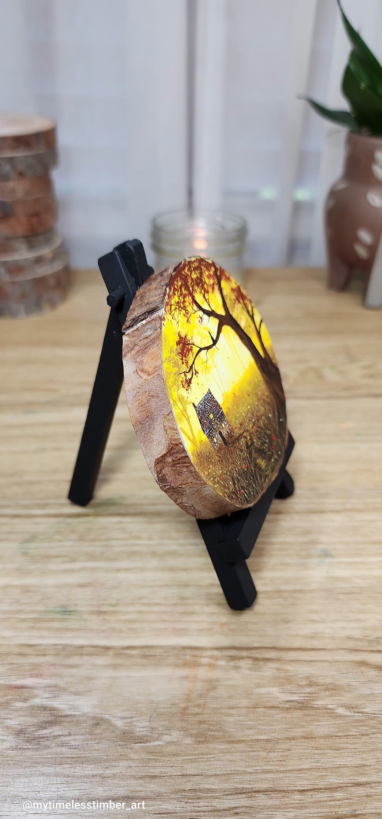 "The Cat Watches the Cabin"