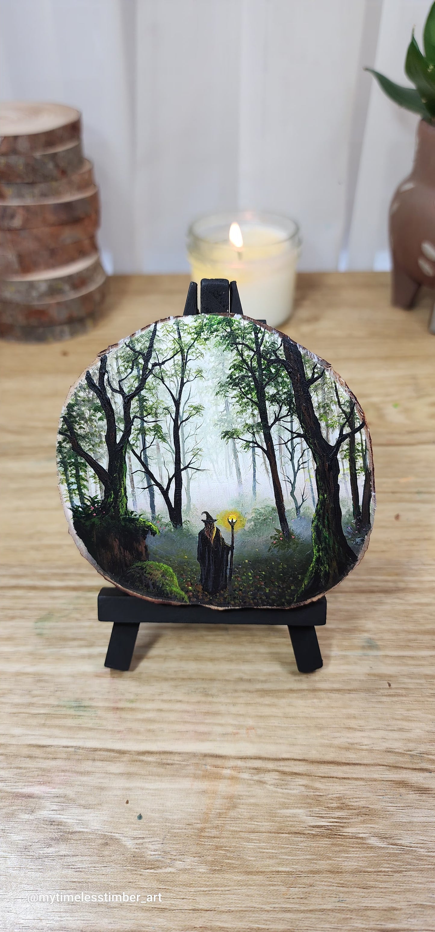 "Journey Through the Green Forest"