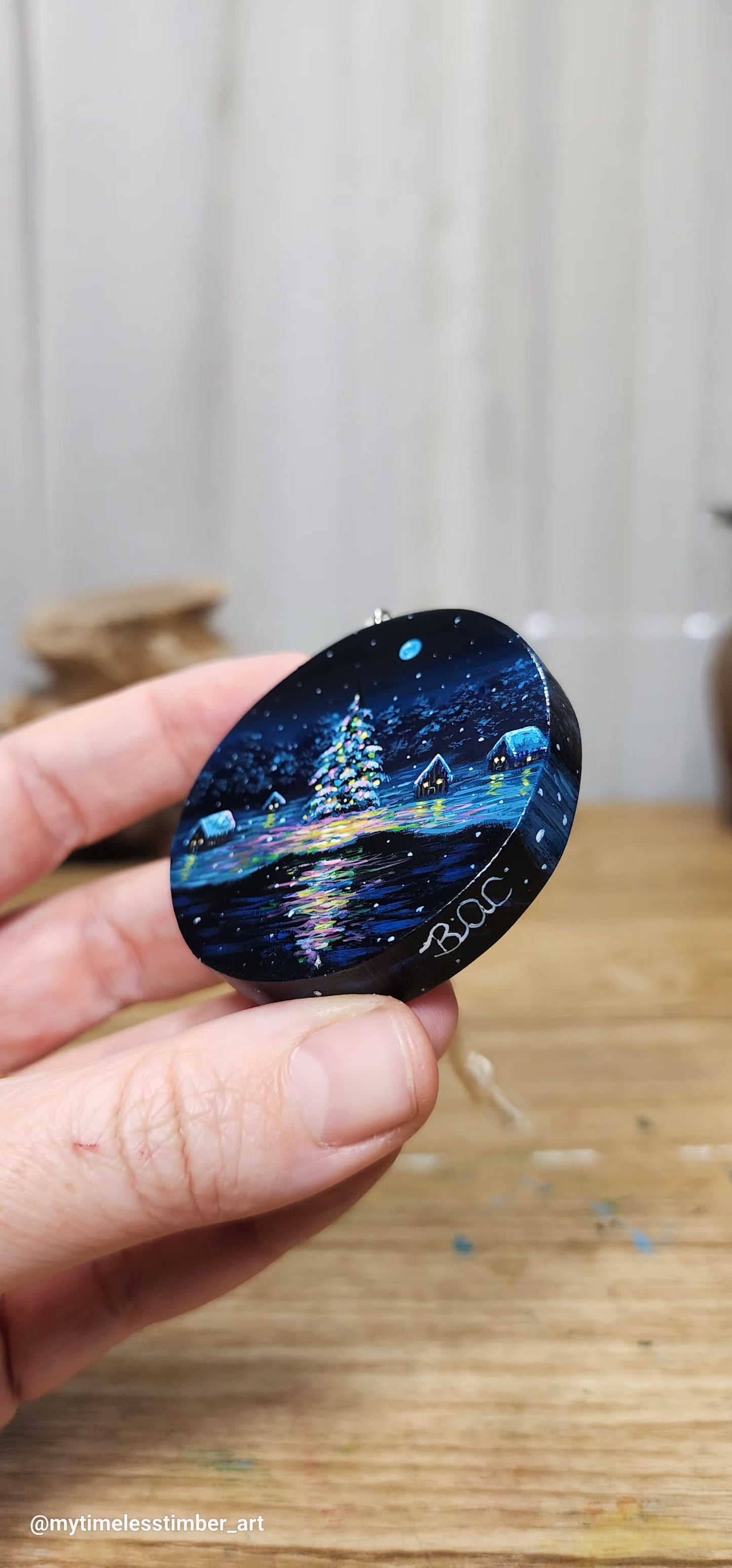 "At Night the Tree Glows"