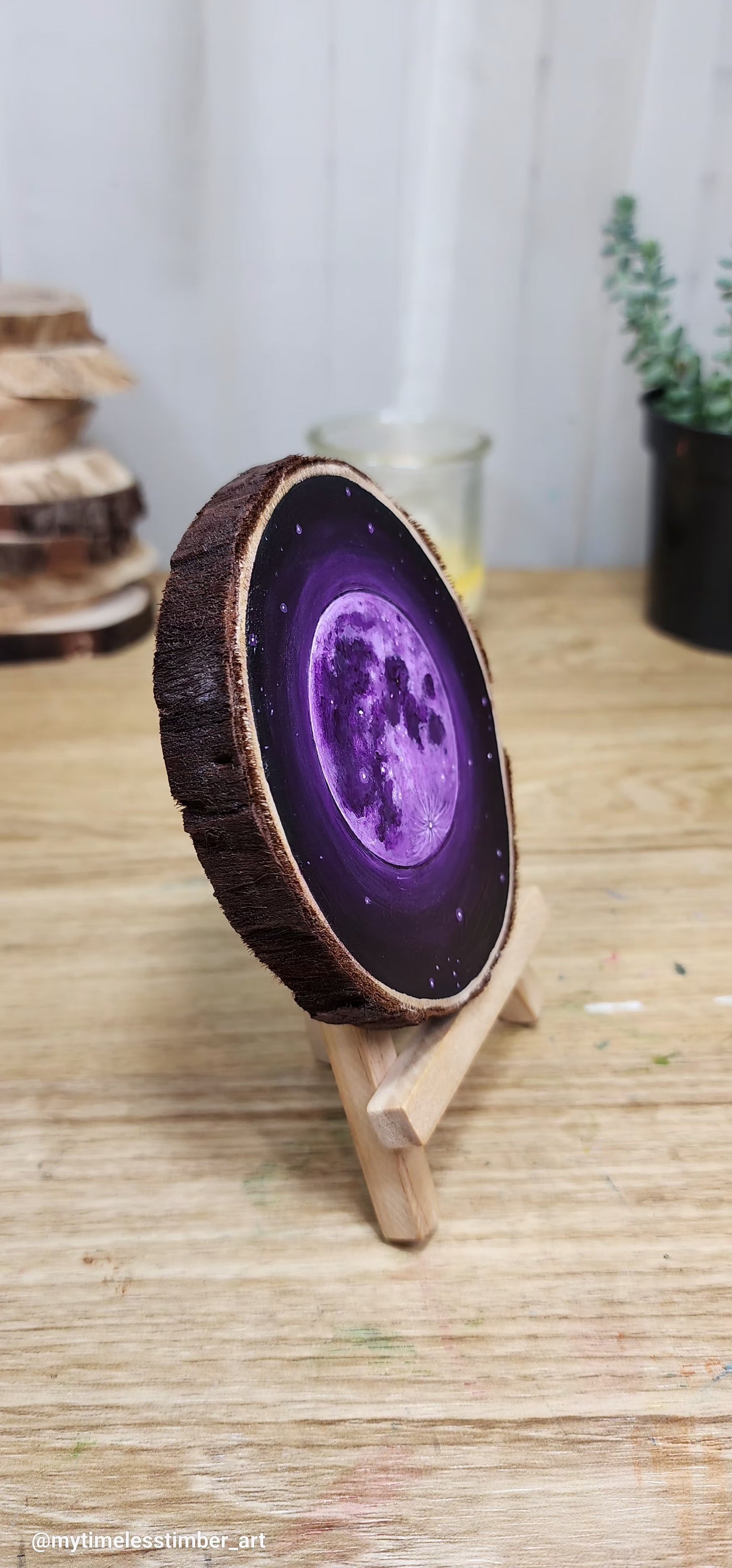 "Purple Glow of the Full Moon"