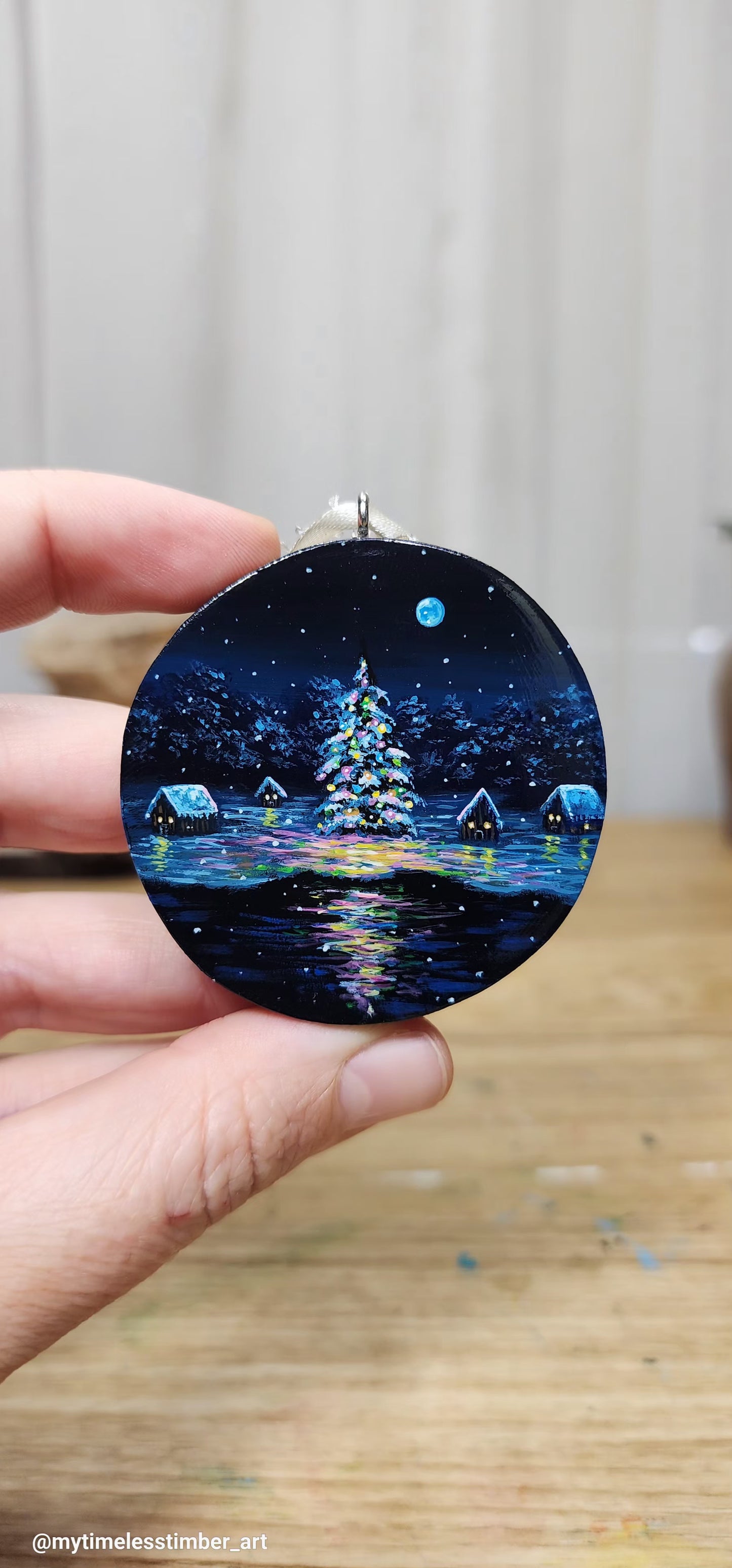 "At Night the Tree Glows"