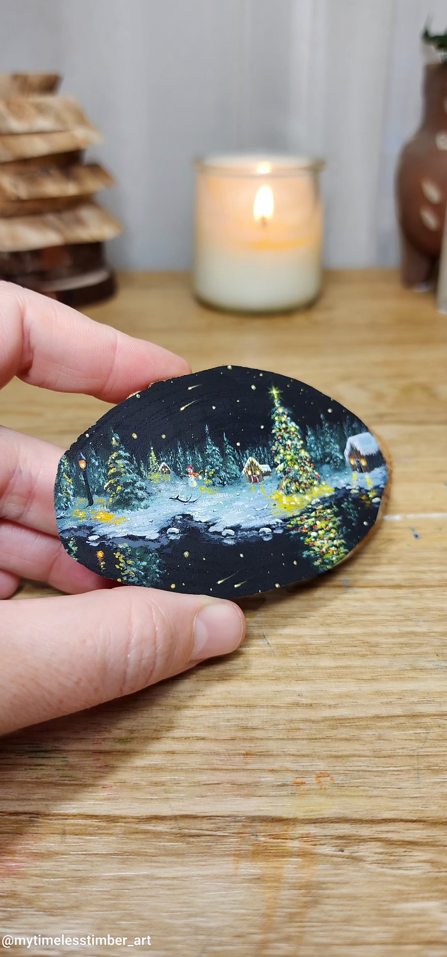 "Shooting Stars and Christmas Lights"