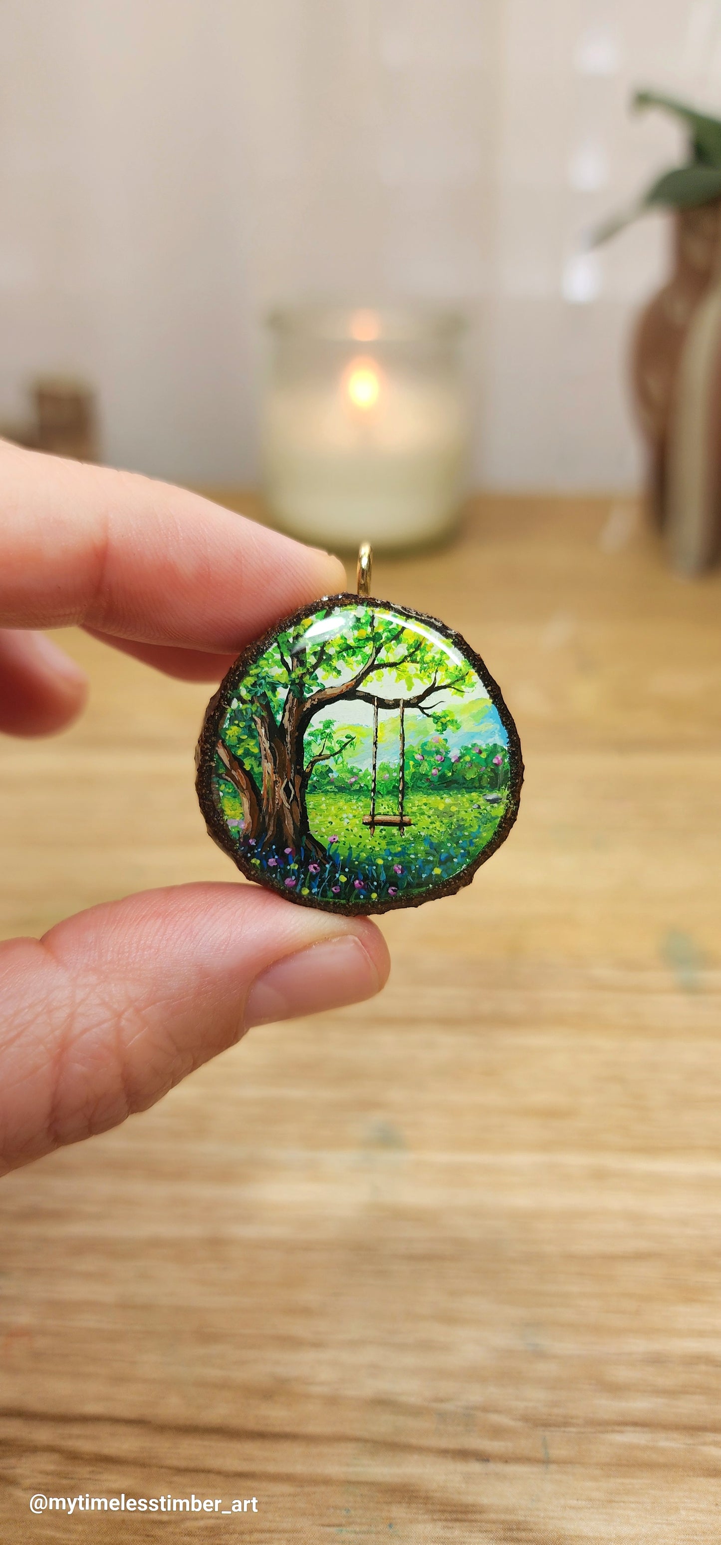 "Swinging in the Green Grass"
