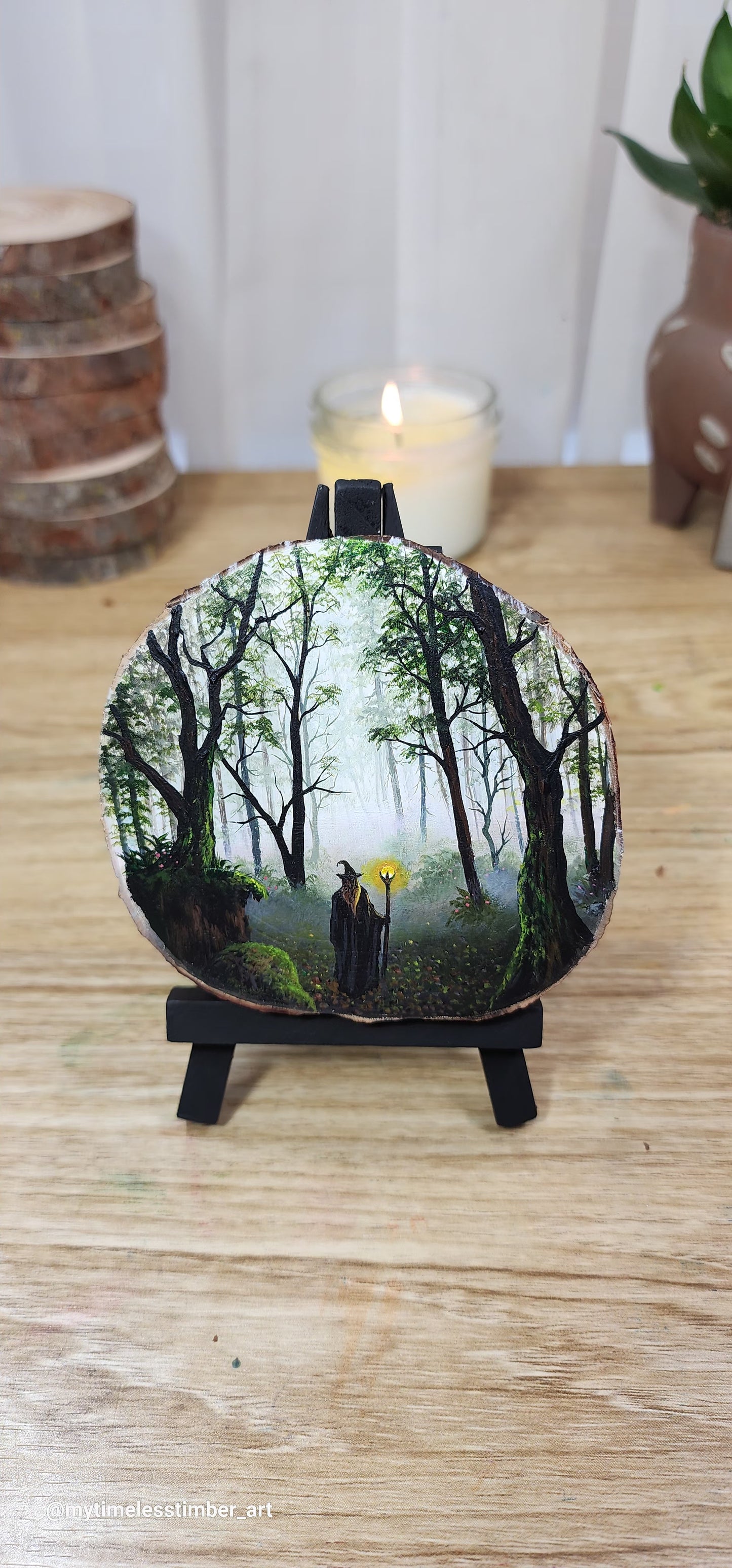 "Journey Through the Green Forest"