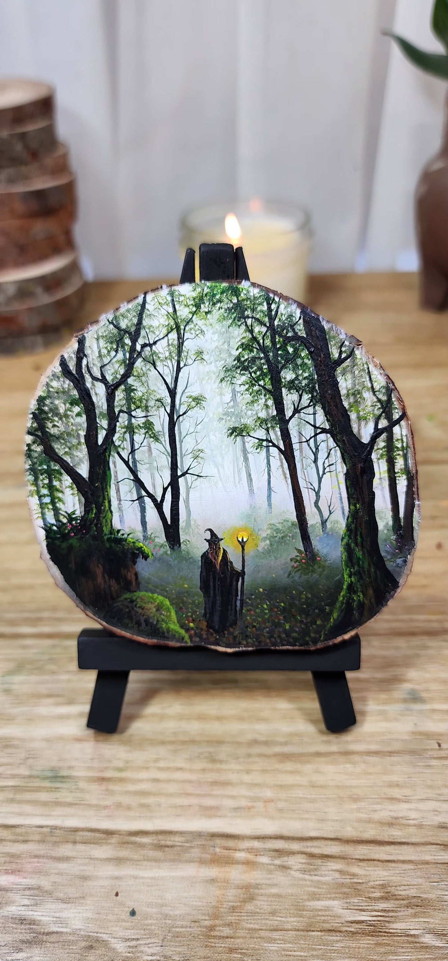 "Journey Through the Green Forest"