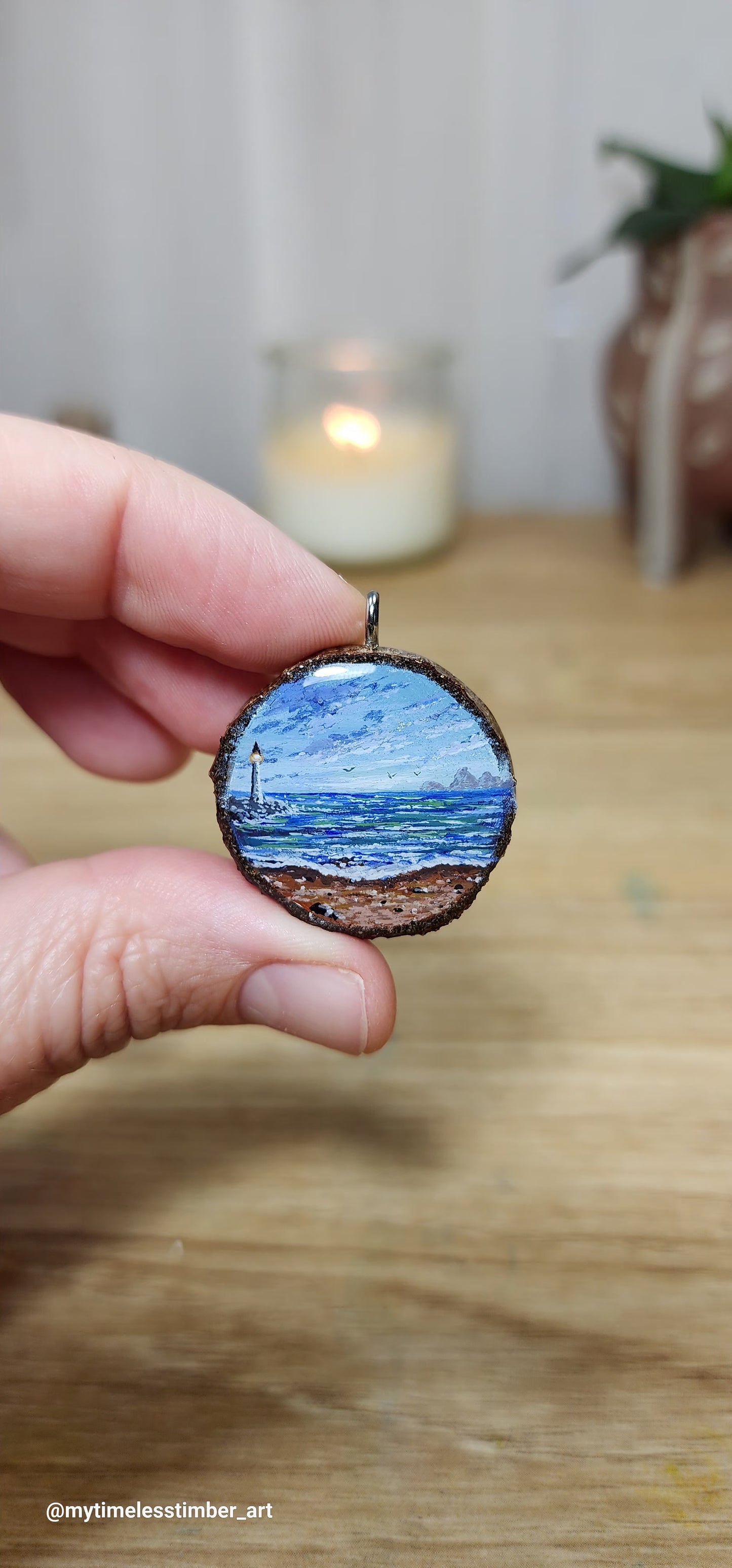 "Grey Skies Over the Lighthouse"