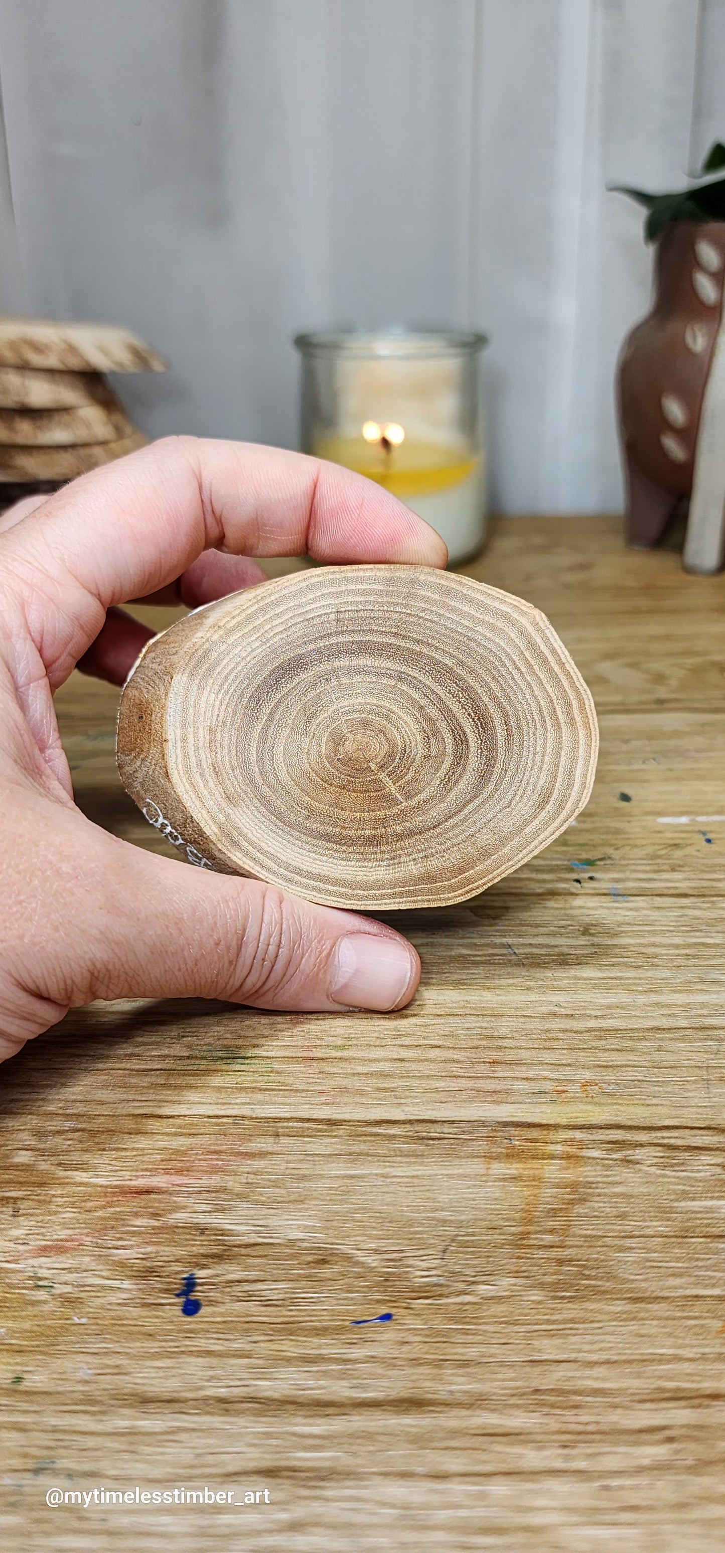 "Snowy Path at Dusk"