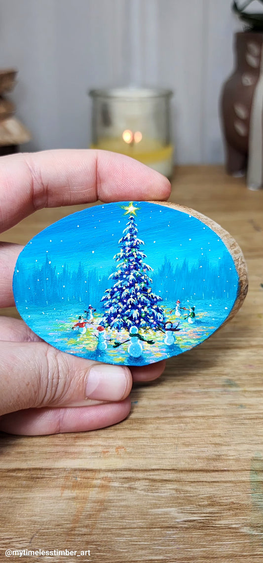 "Circled Around the Christmas Tree"