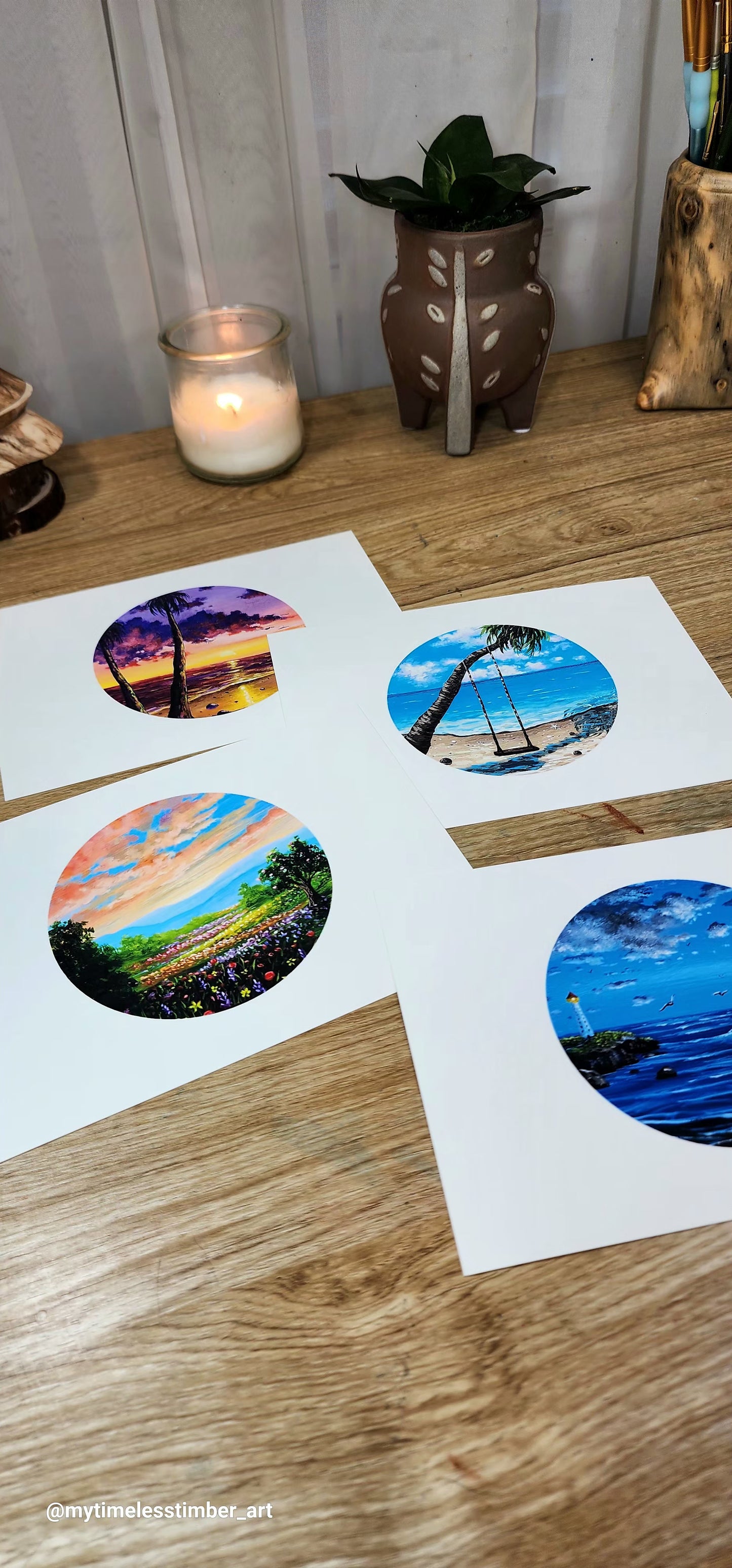 Summer and Spring Pack of 4(5X7)