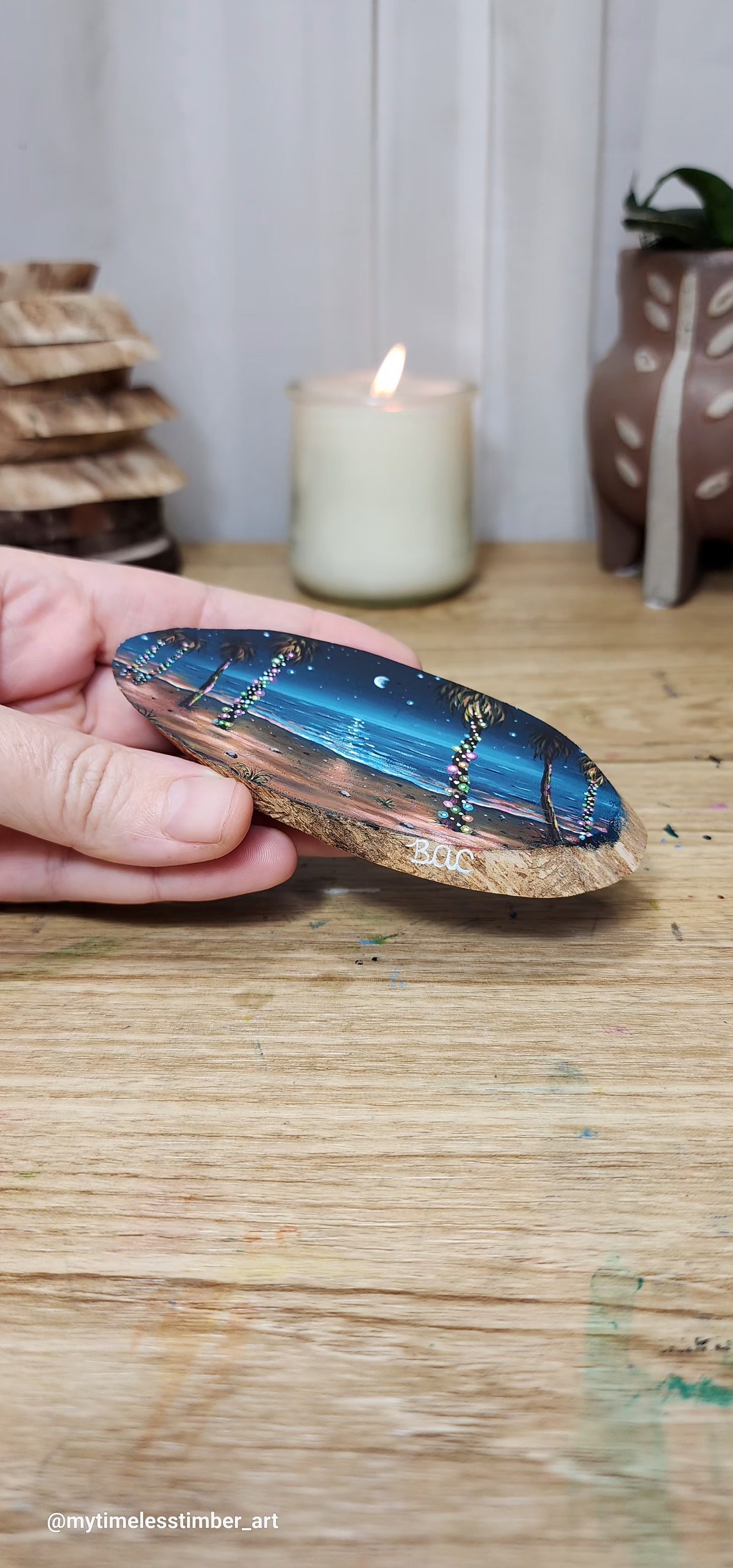 "Christmas Lights by the Tides"