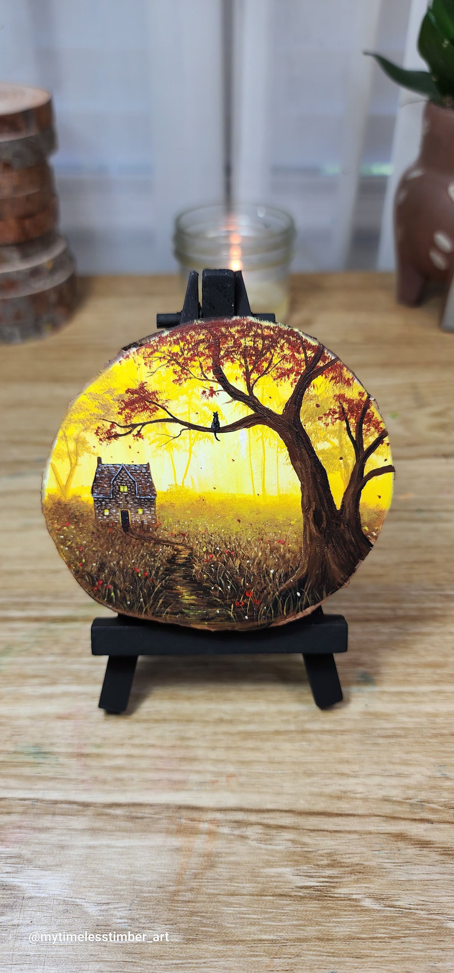 "The Cat Watches the Cabin"