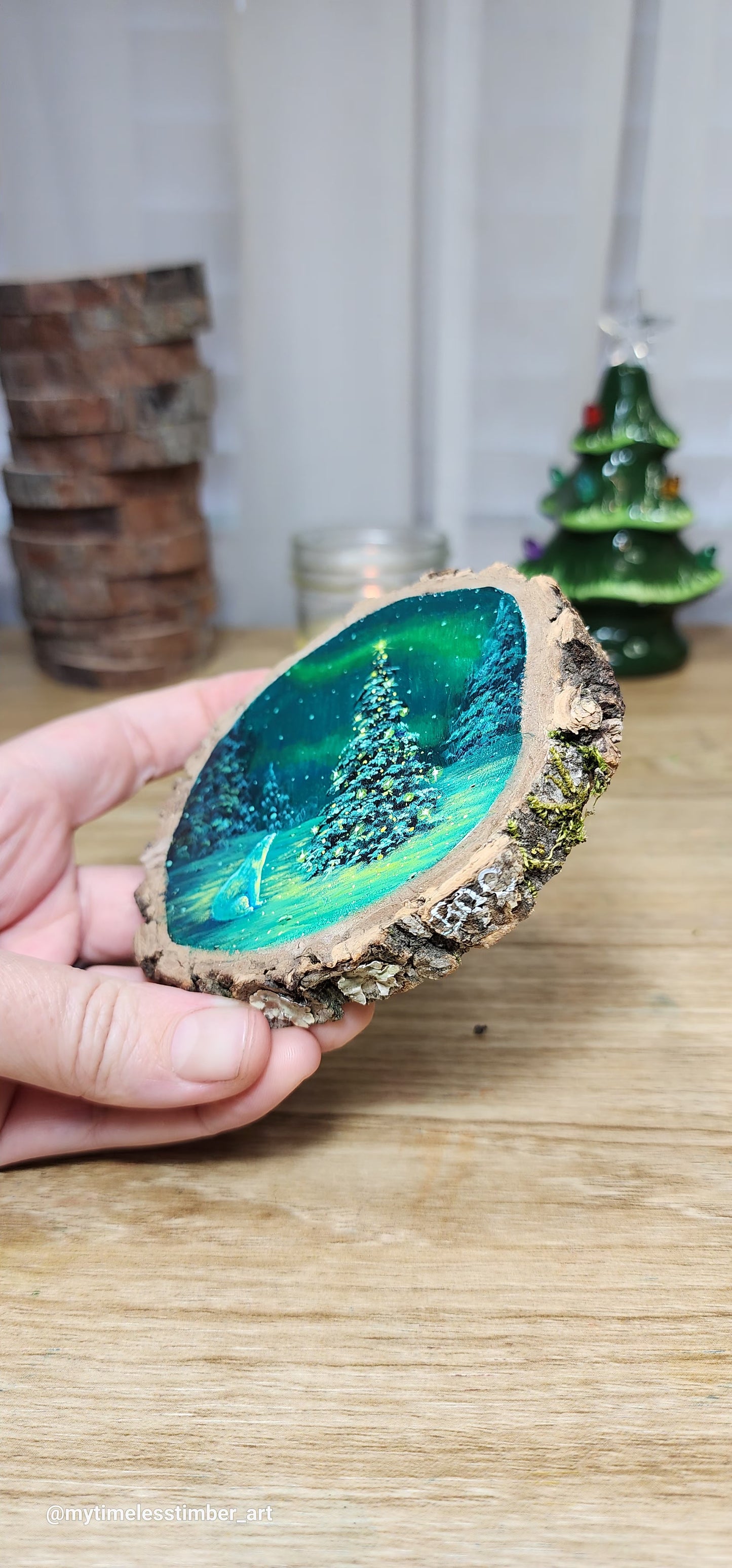 "Sitting by the Glowing Tree"