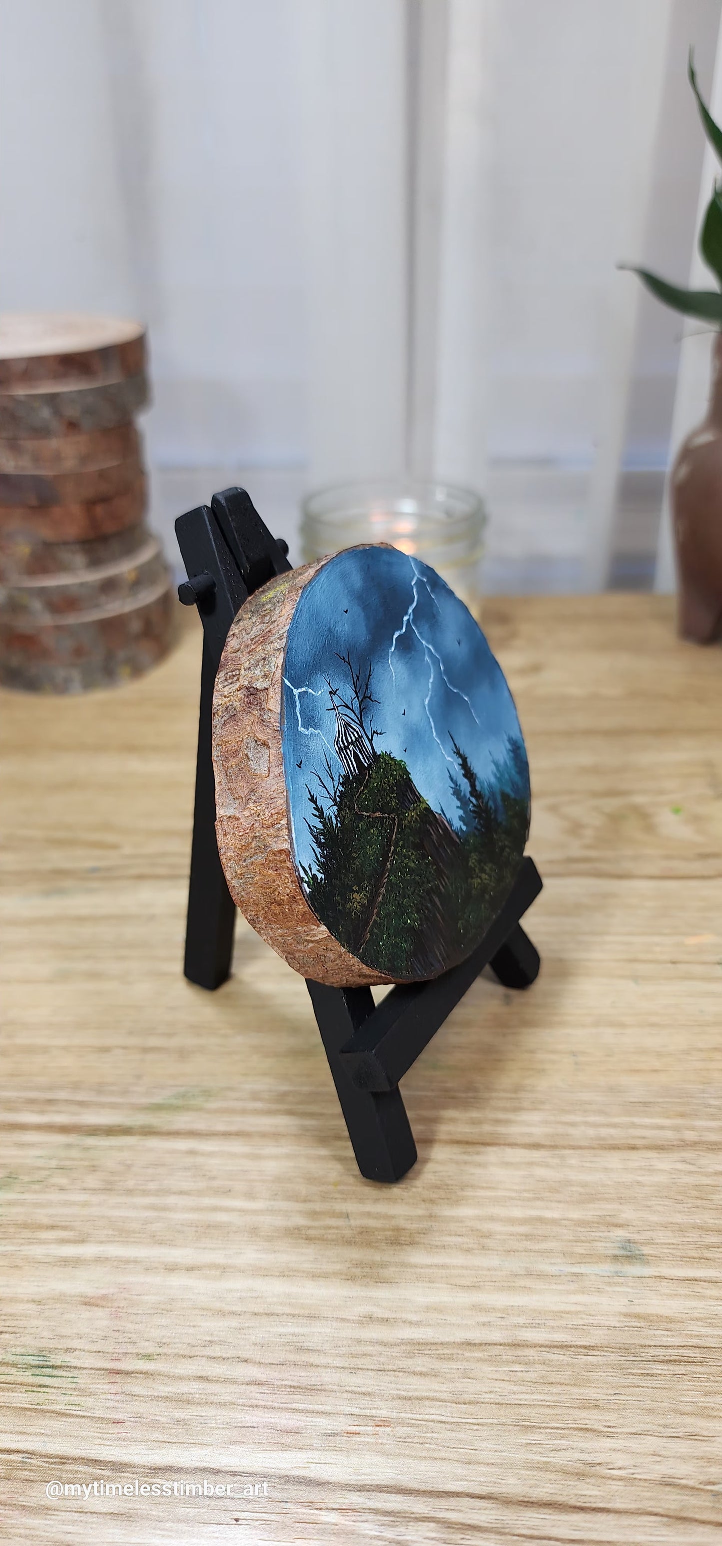 "Spooky Circus Tent on the Hill"