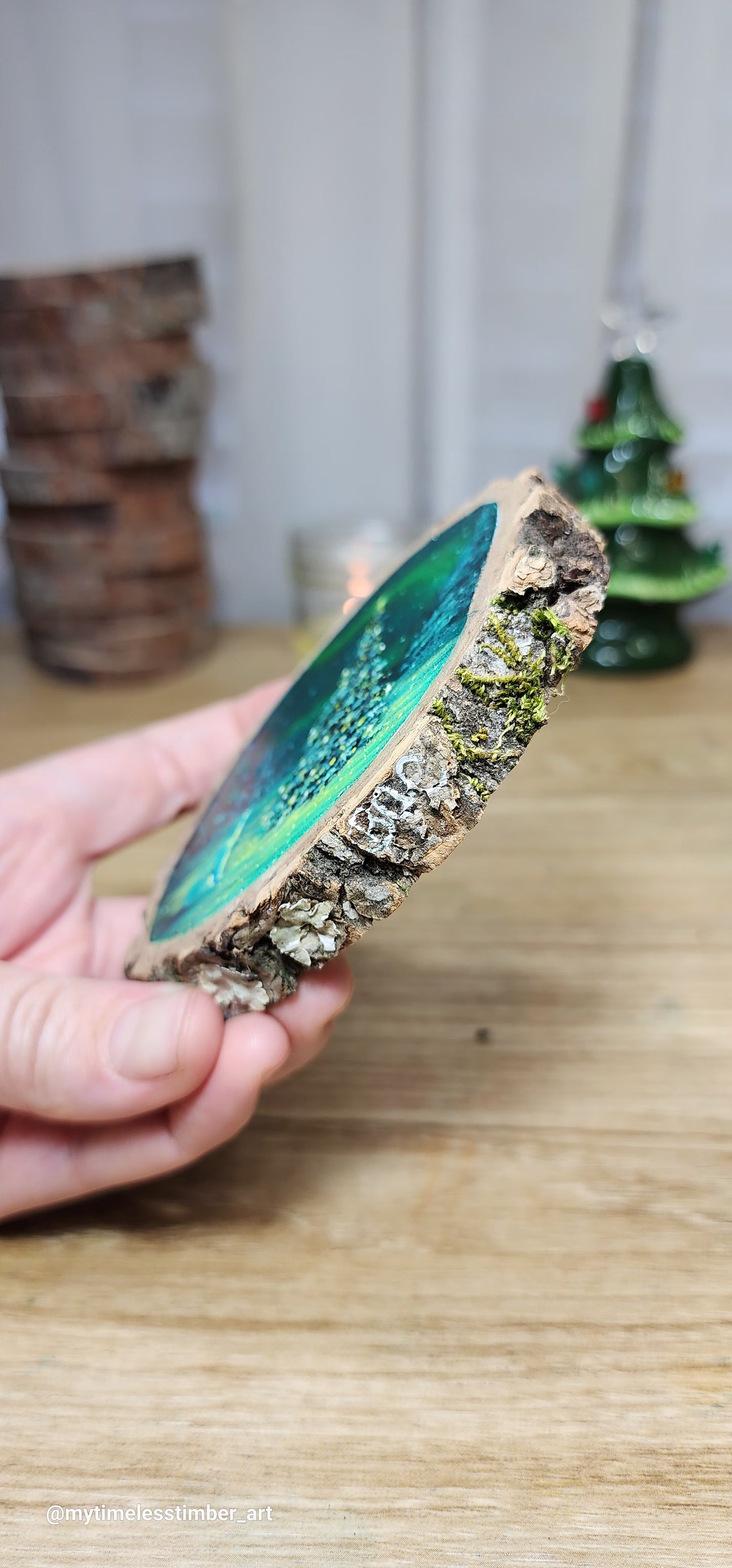 "Sitting by the Glowing Tree"