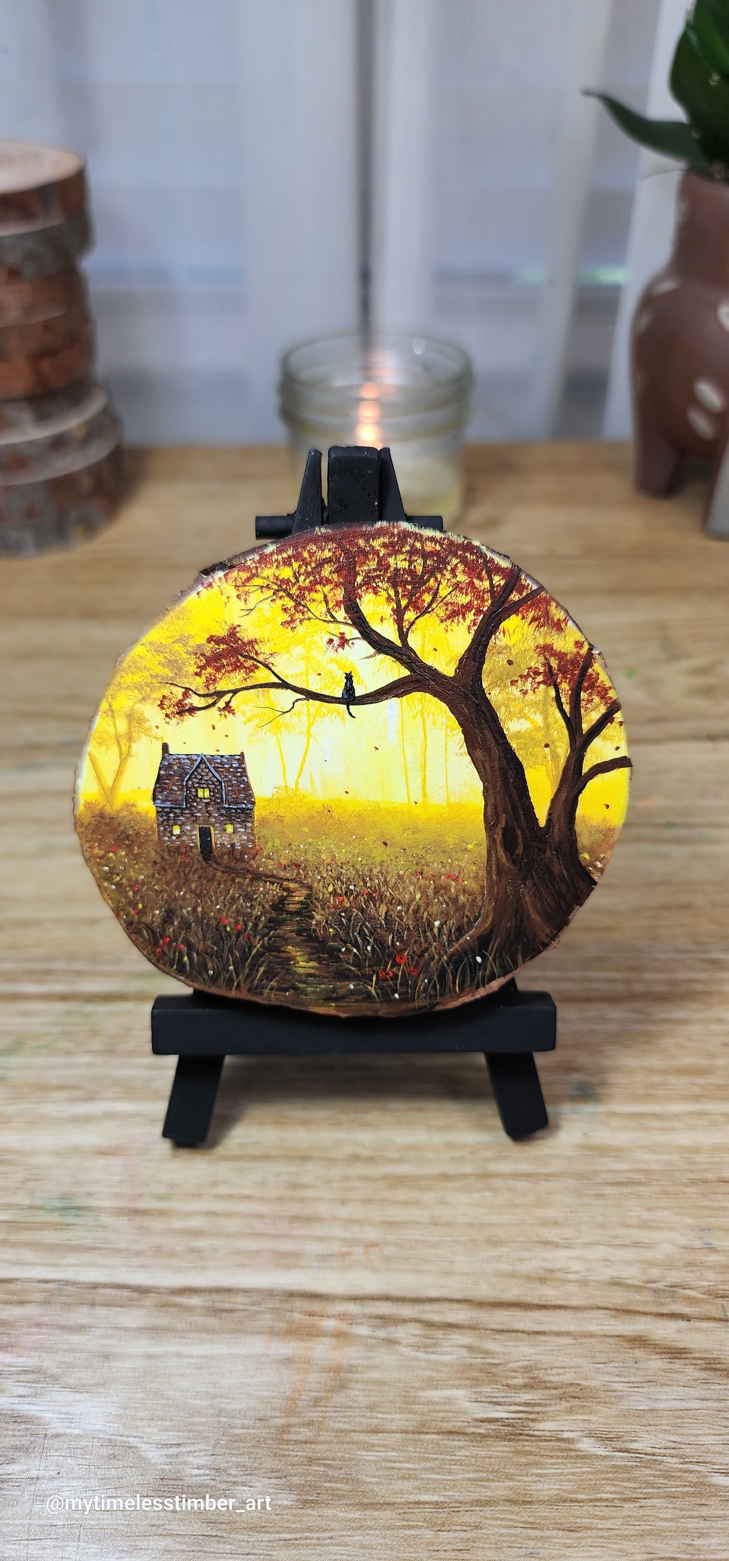 "The Cat Watches the Cabin"