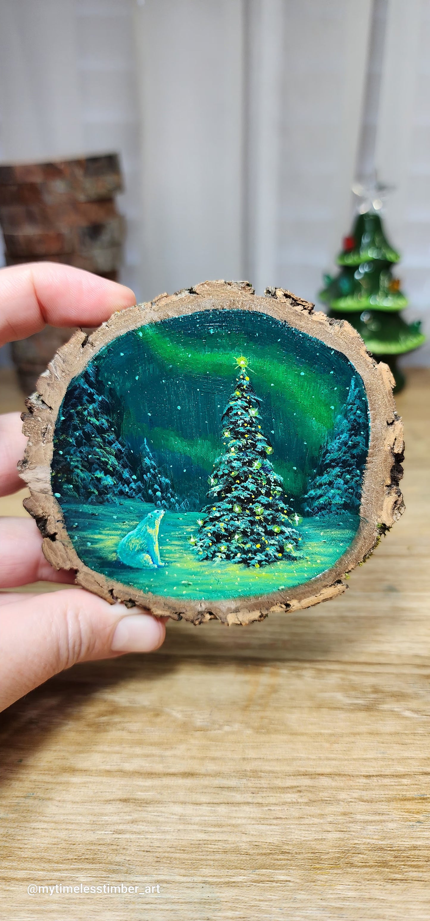 "Sitting by the Glowing Tree"