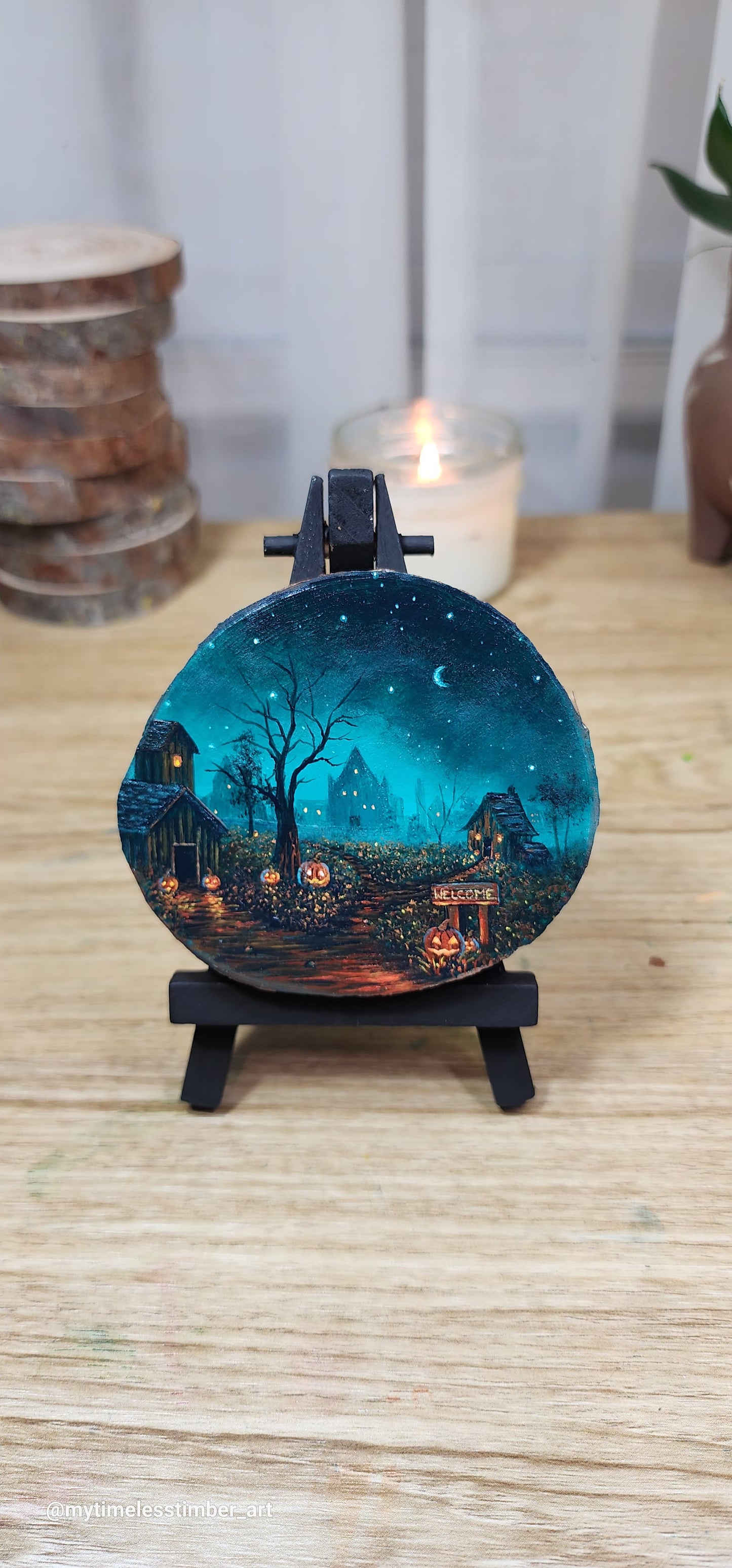 "Welcome to the Pumpkin Village"