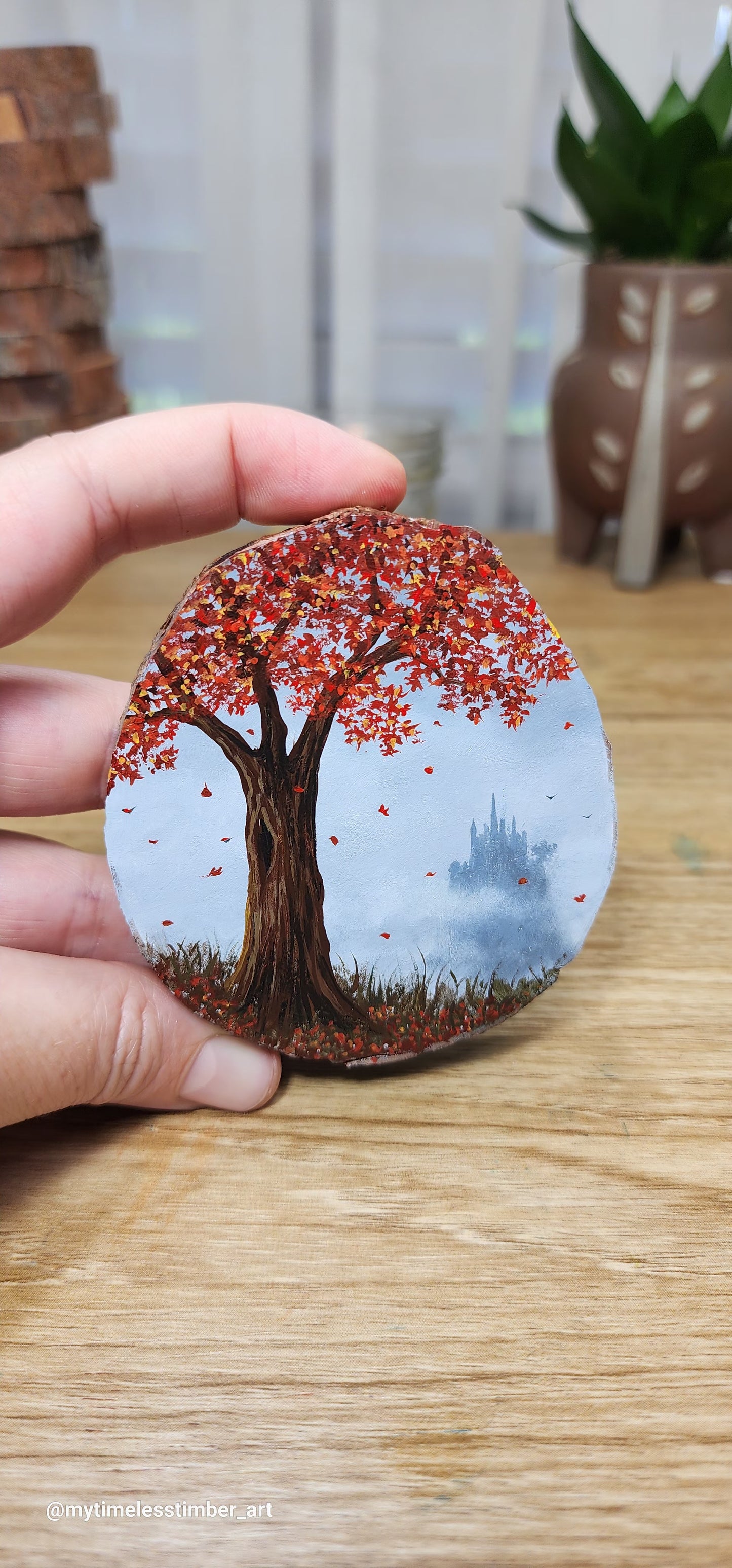 "Fall Day by the Castle"