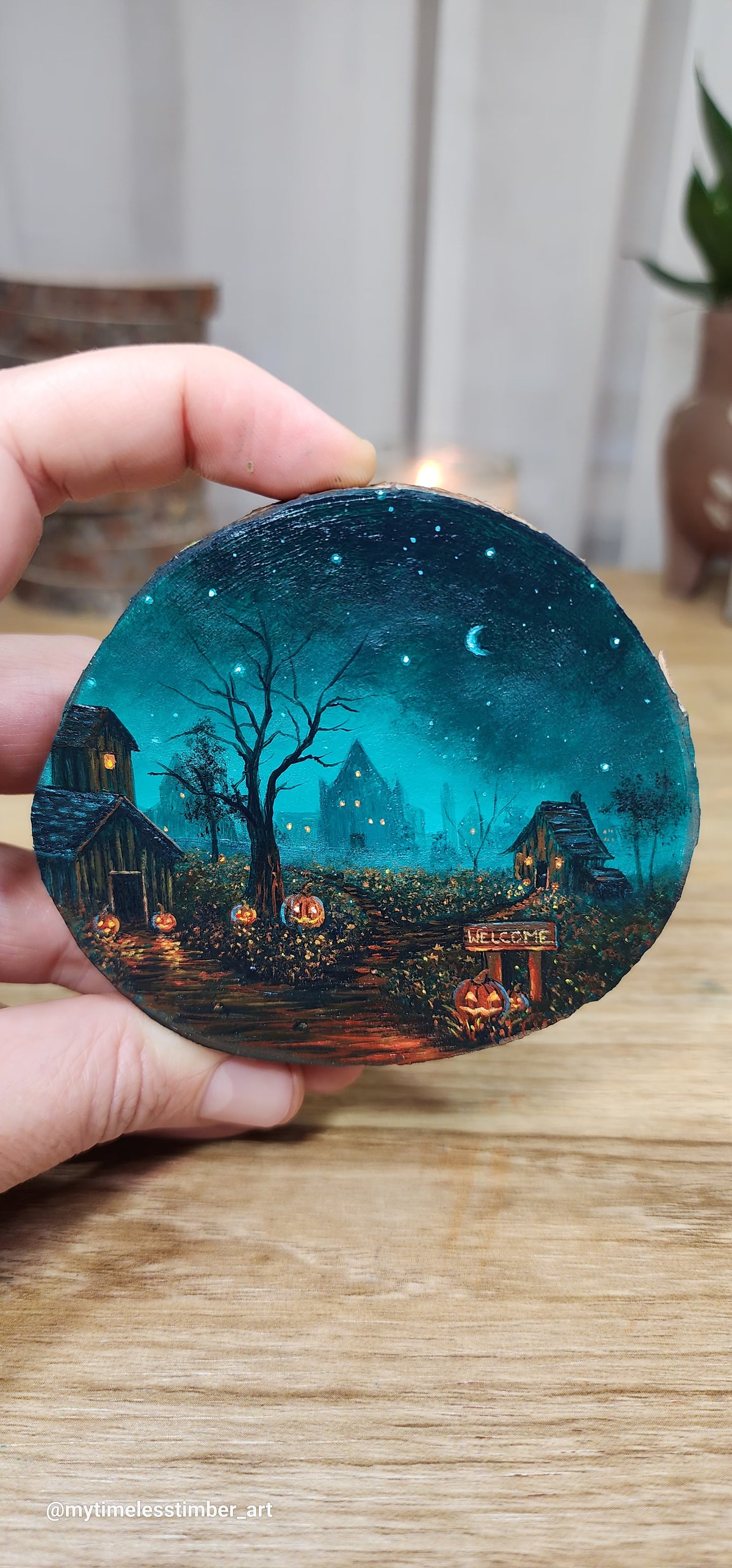 "Welcome to the Pumpkin Village"