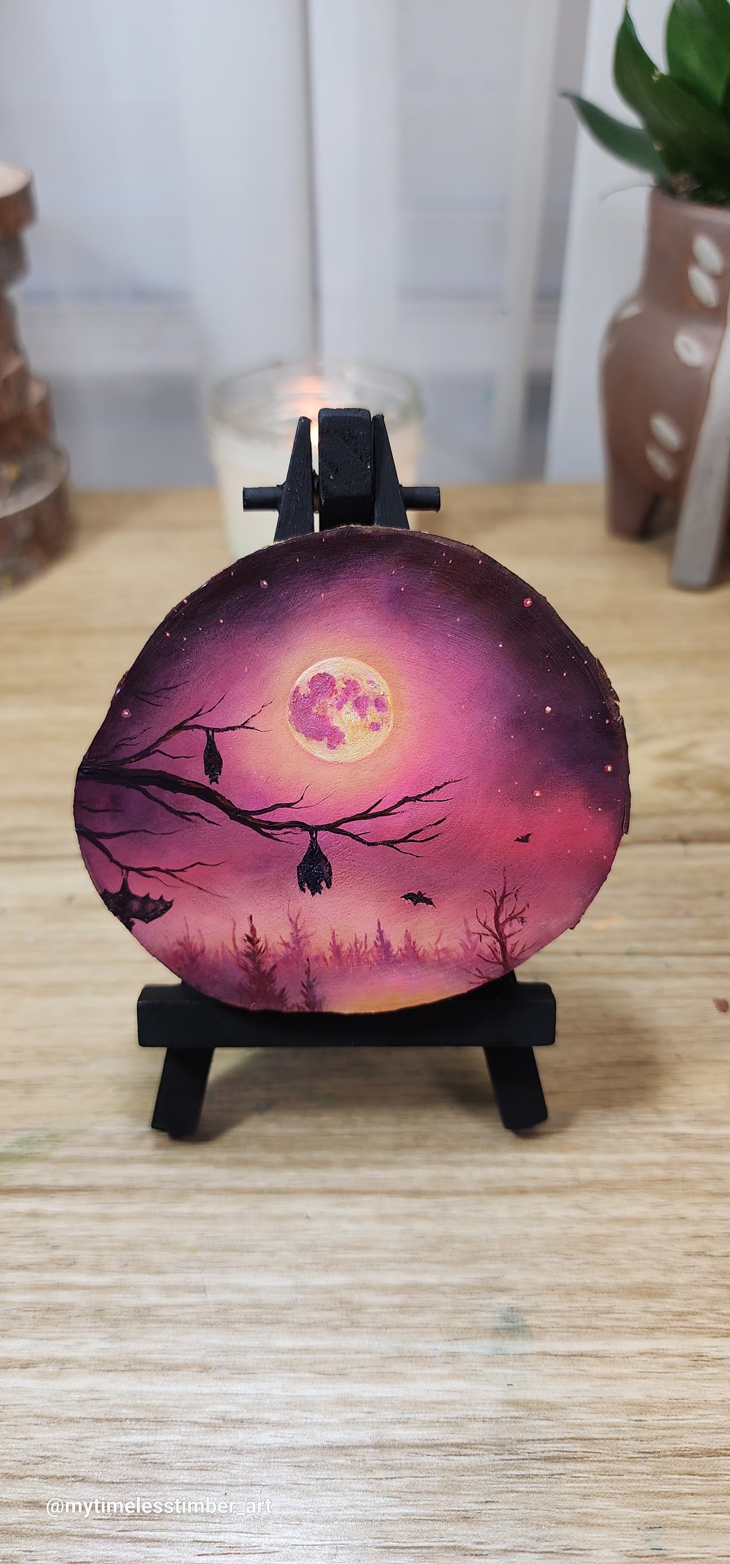 "Bats Bask in the Moonlight"