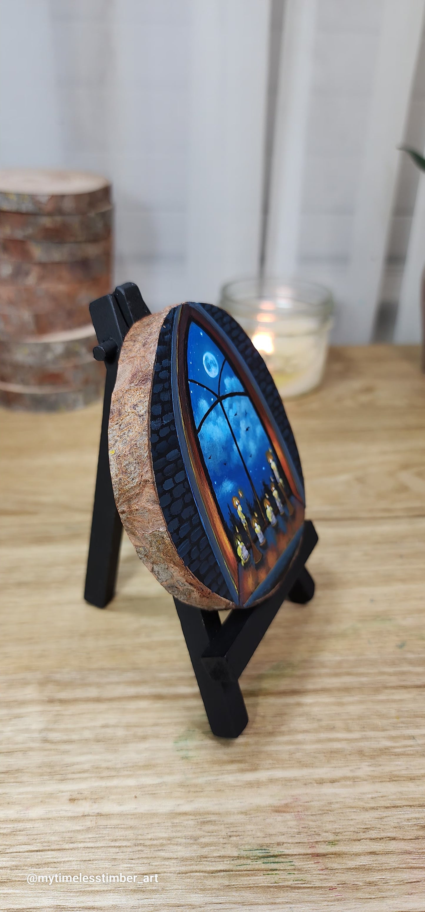 "Moon Glows Through the Window"