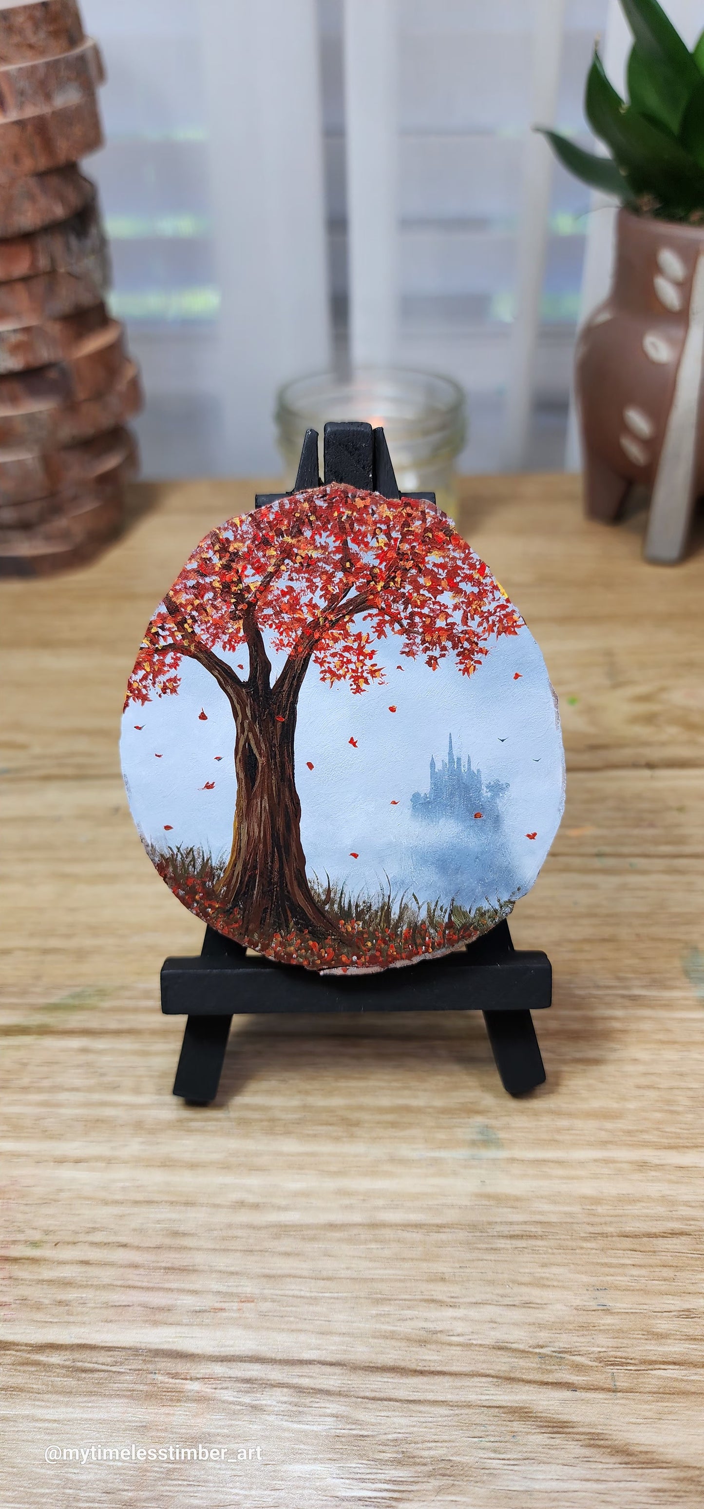 "Fall Day by the Castle"