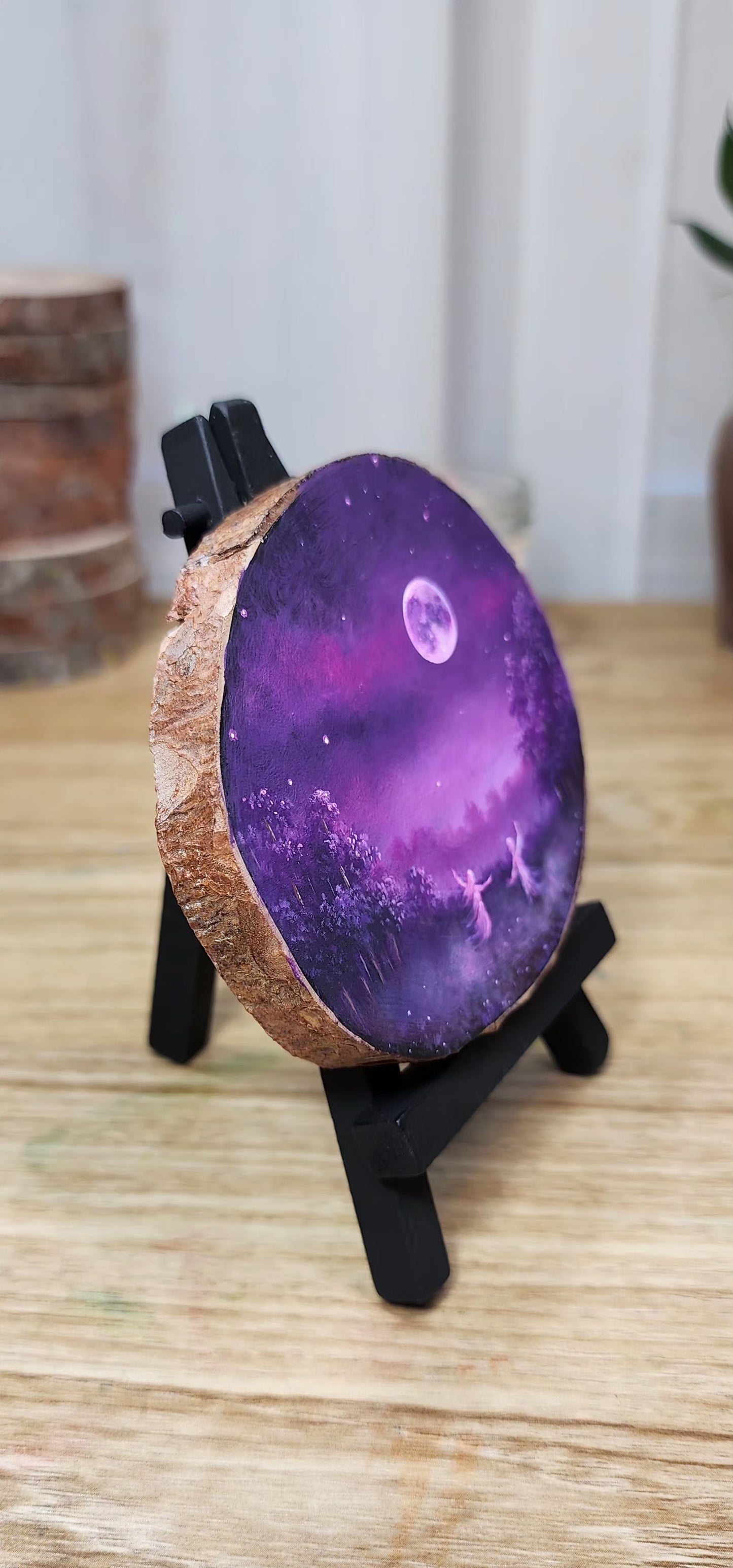 "Spirits Dance Under the Full Moon"