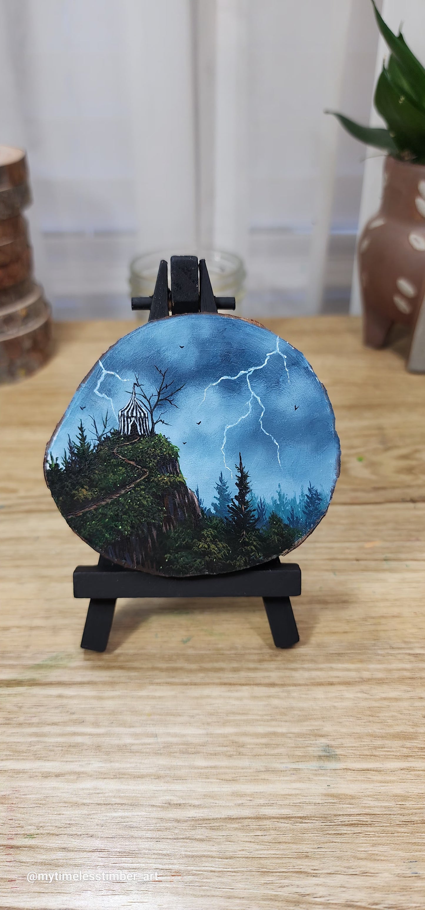 "Spooky Circus Tent on the Hill"