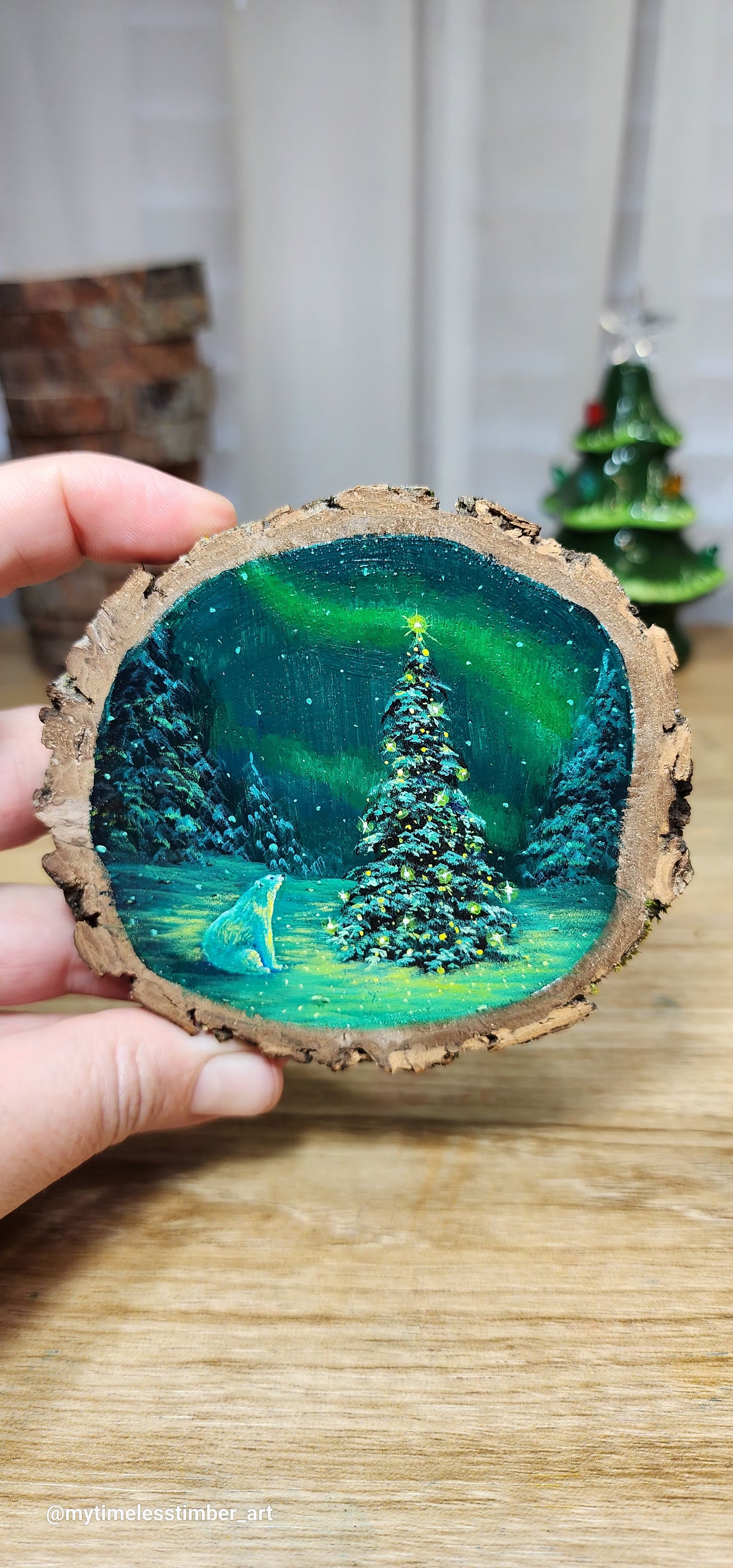 "Sitting by the Glowing Tree"