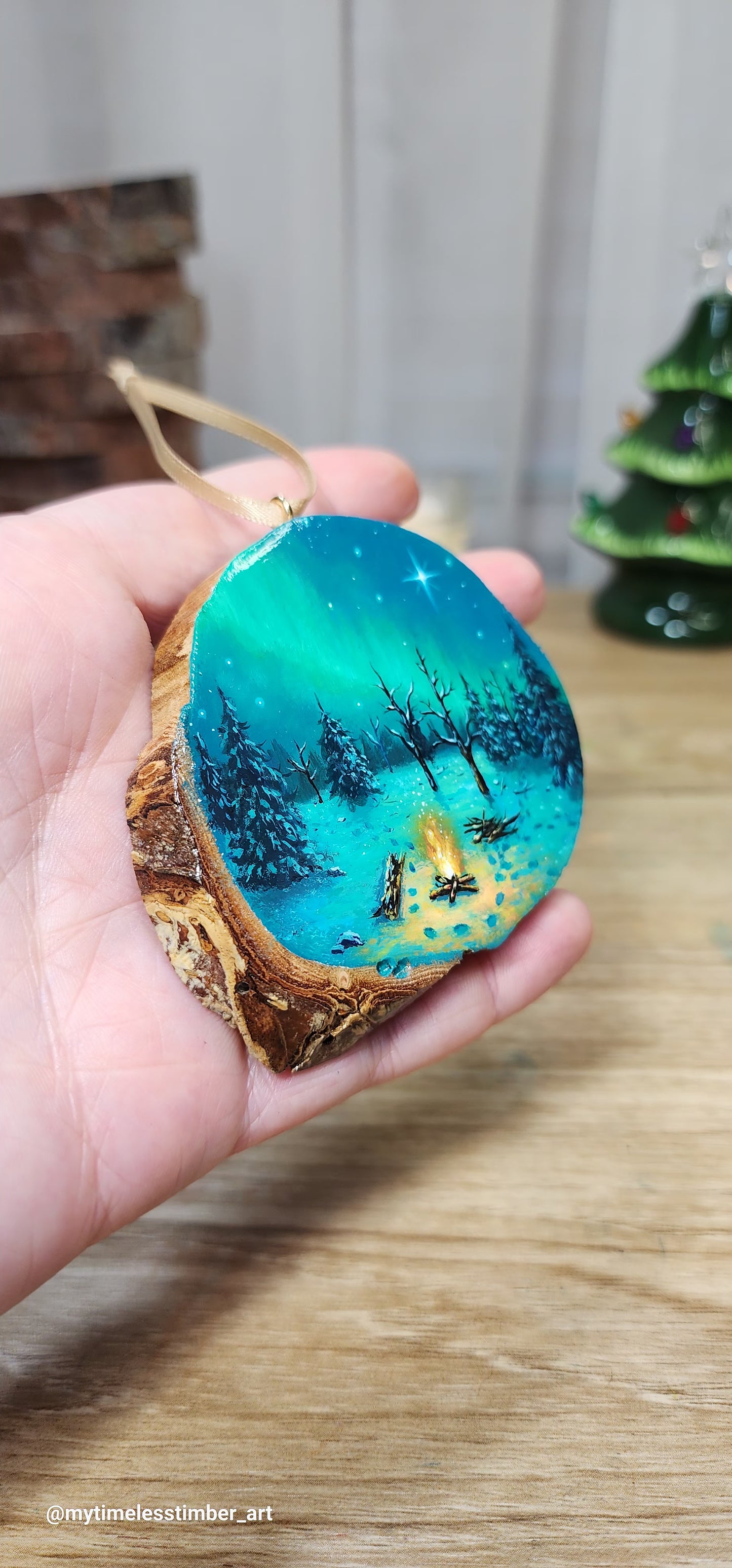 "Gathering Wood on a Cold Night"