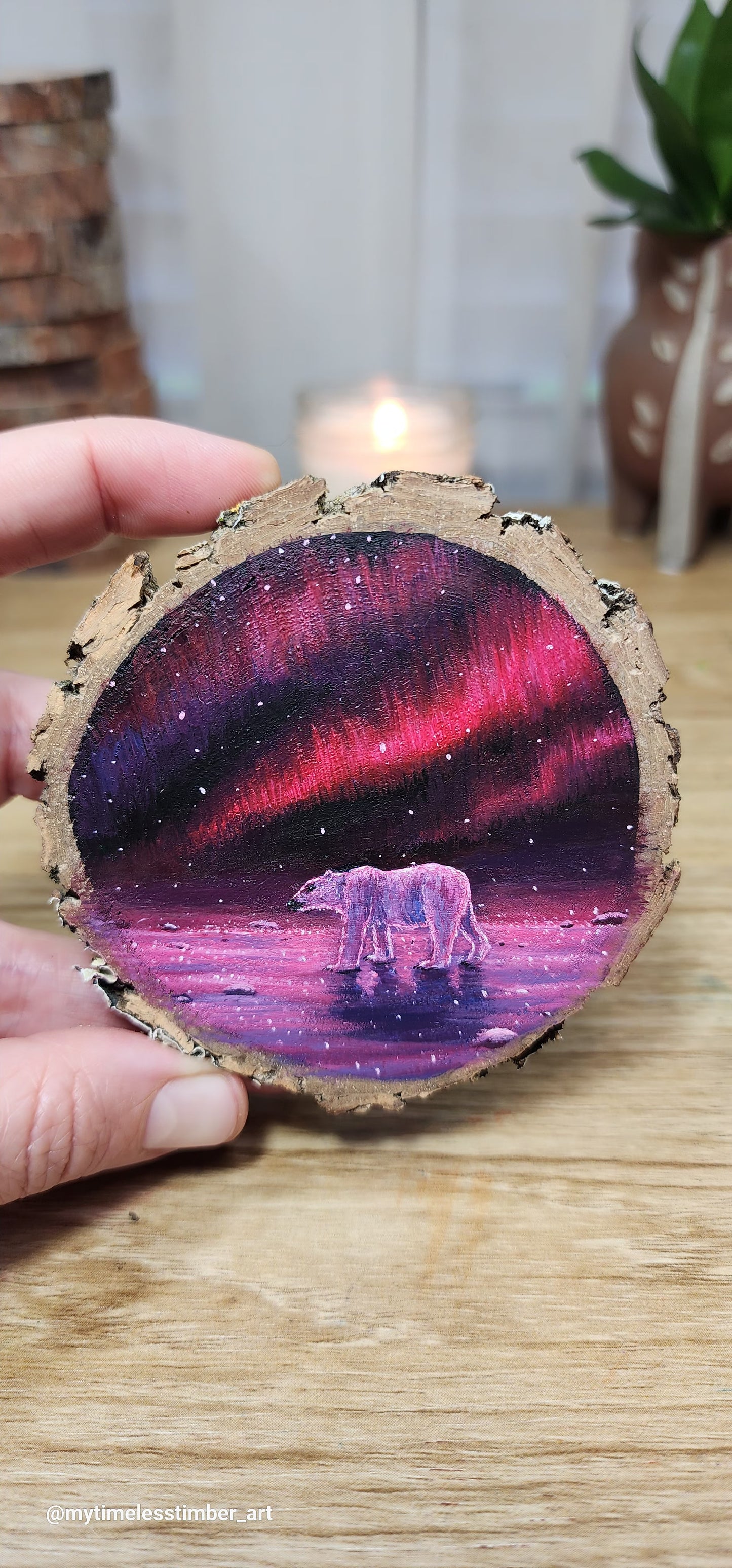 "A Stroll Under Northern Lights"