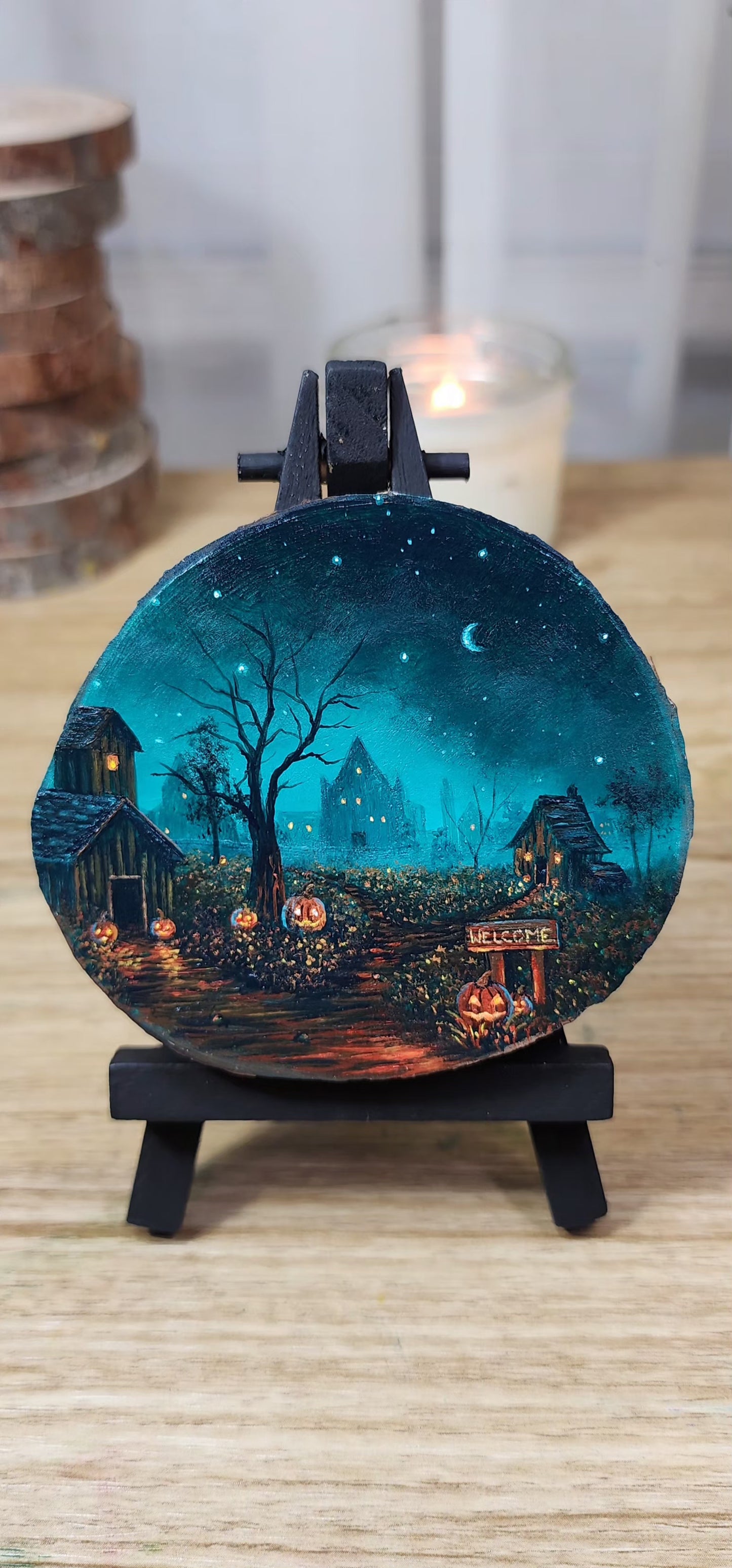 "Welcome to the Pumpkin Village"