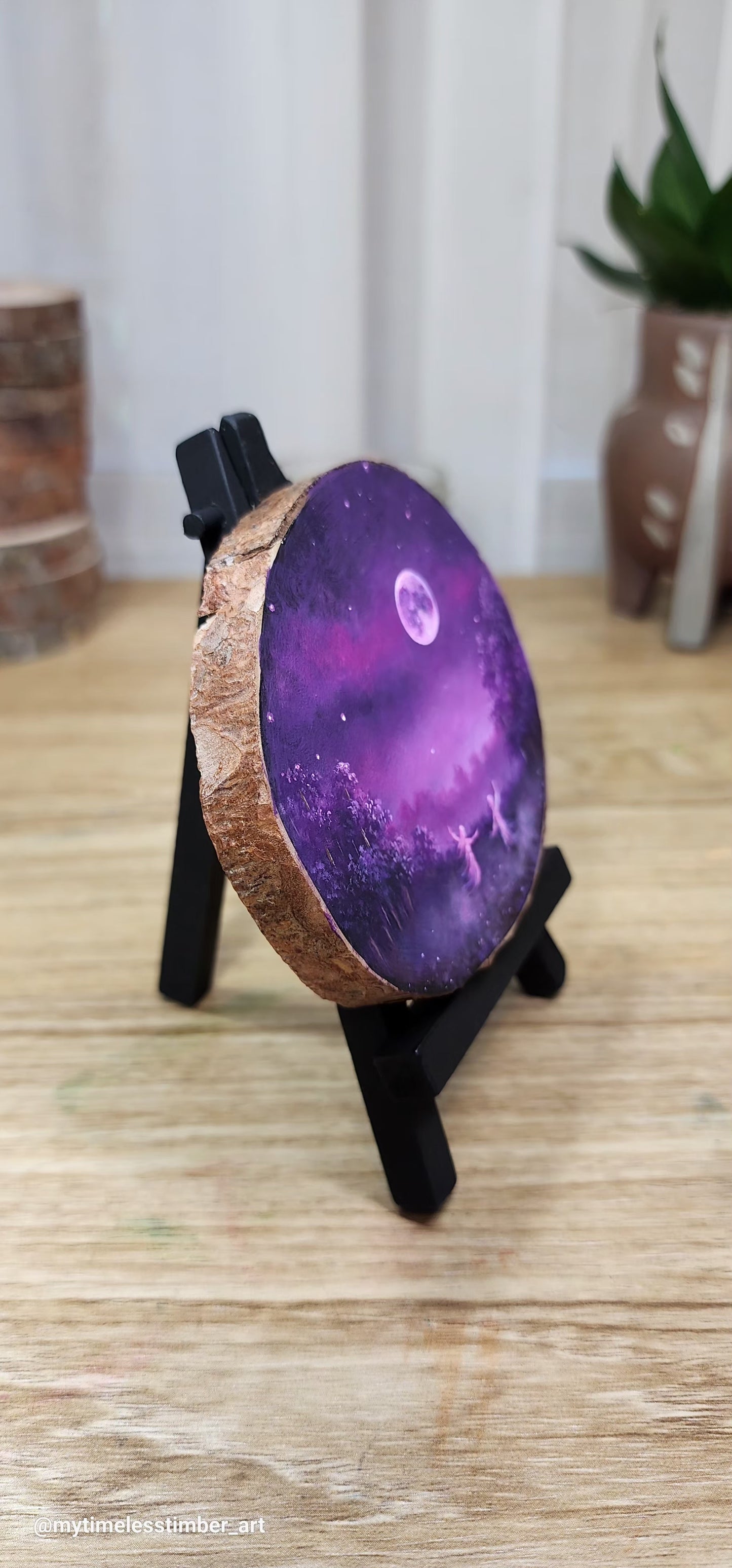 "Spirits Dance Under the Full Moon"