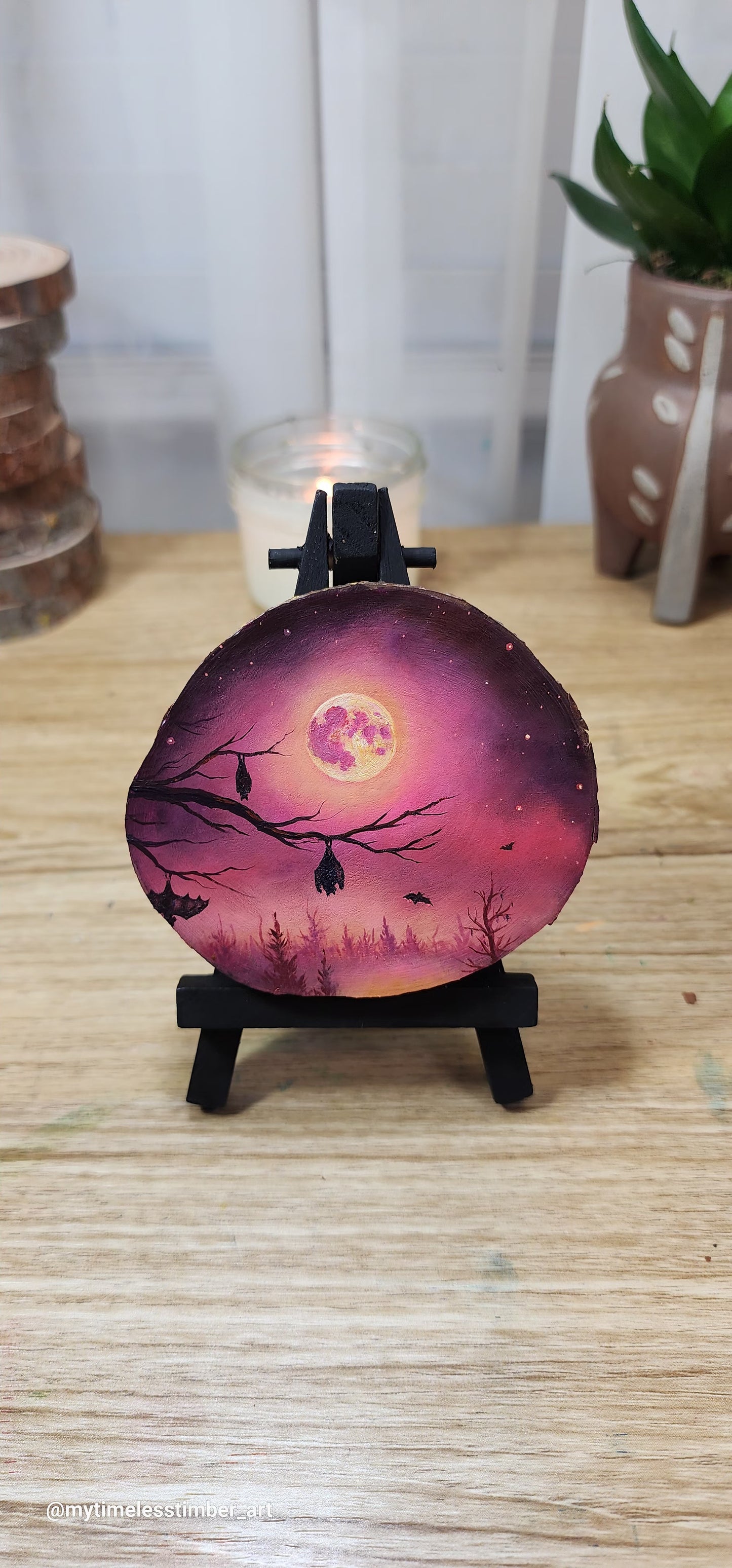 "Bats Bask in the Moonlight"