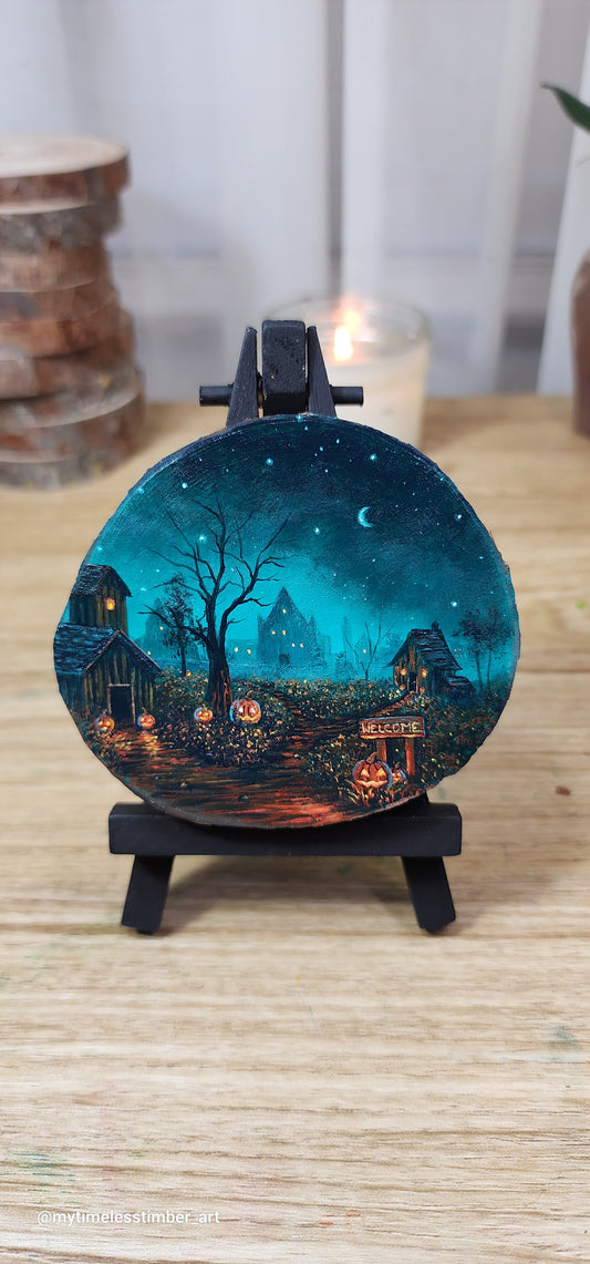 "Welcome to the Pumpkin Village"