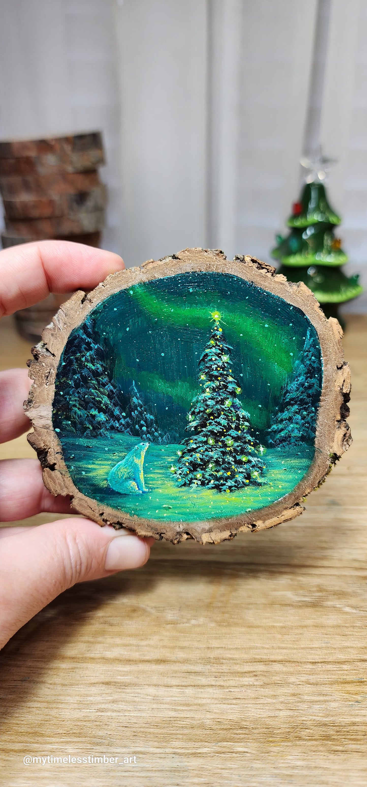 "Sitting by the Glowing Tree"