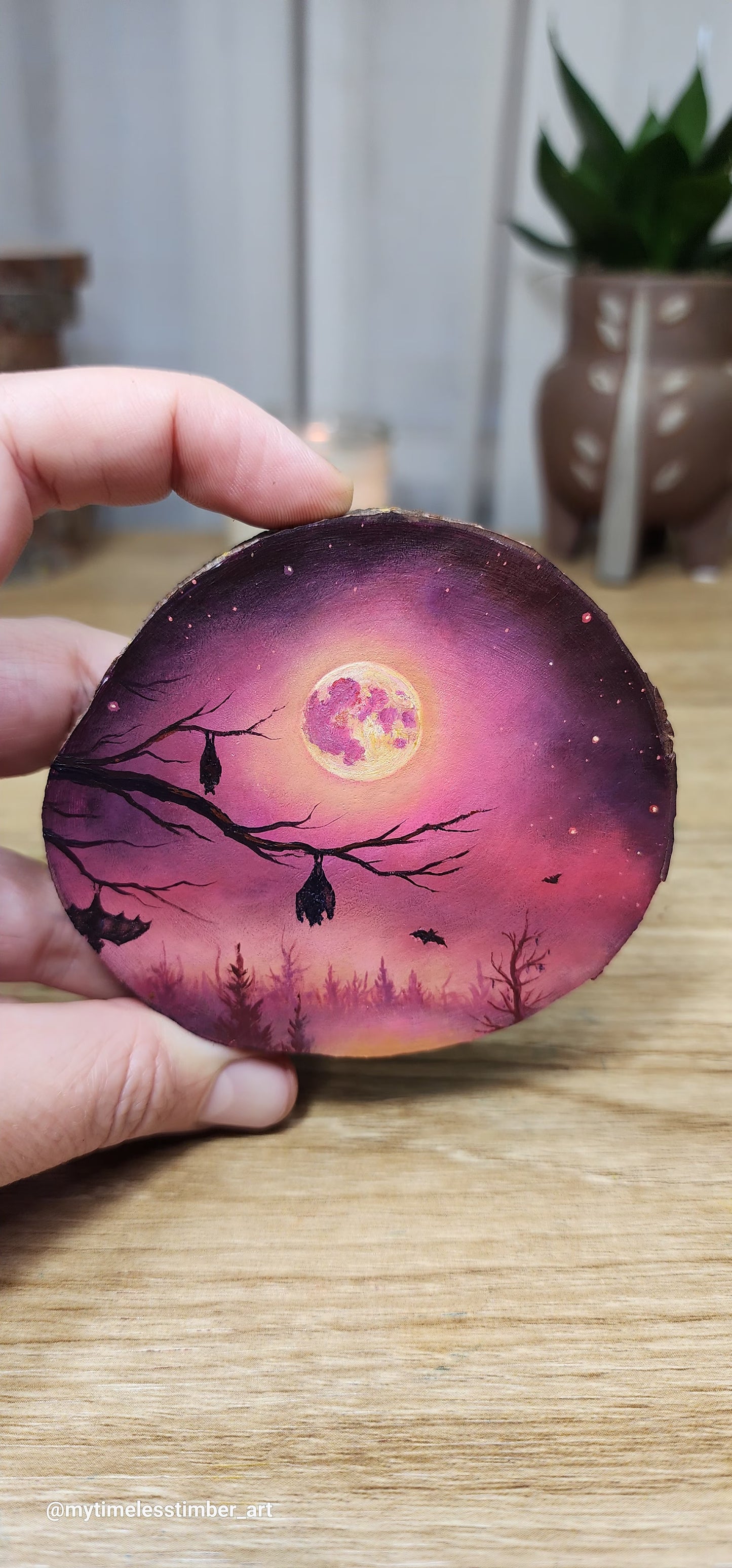 "Bats Bask in the Moonlight"