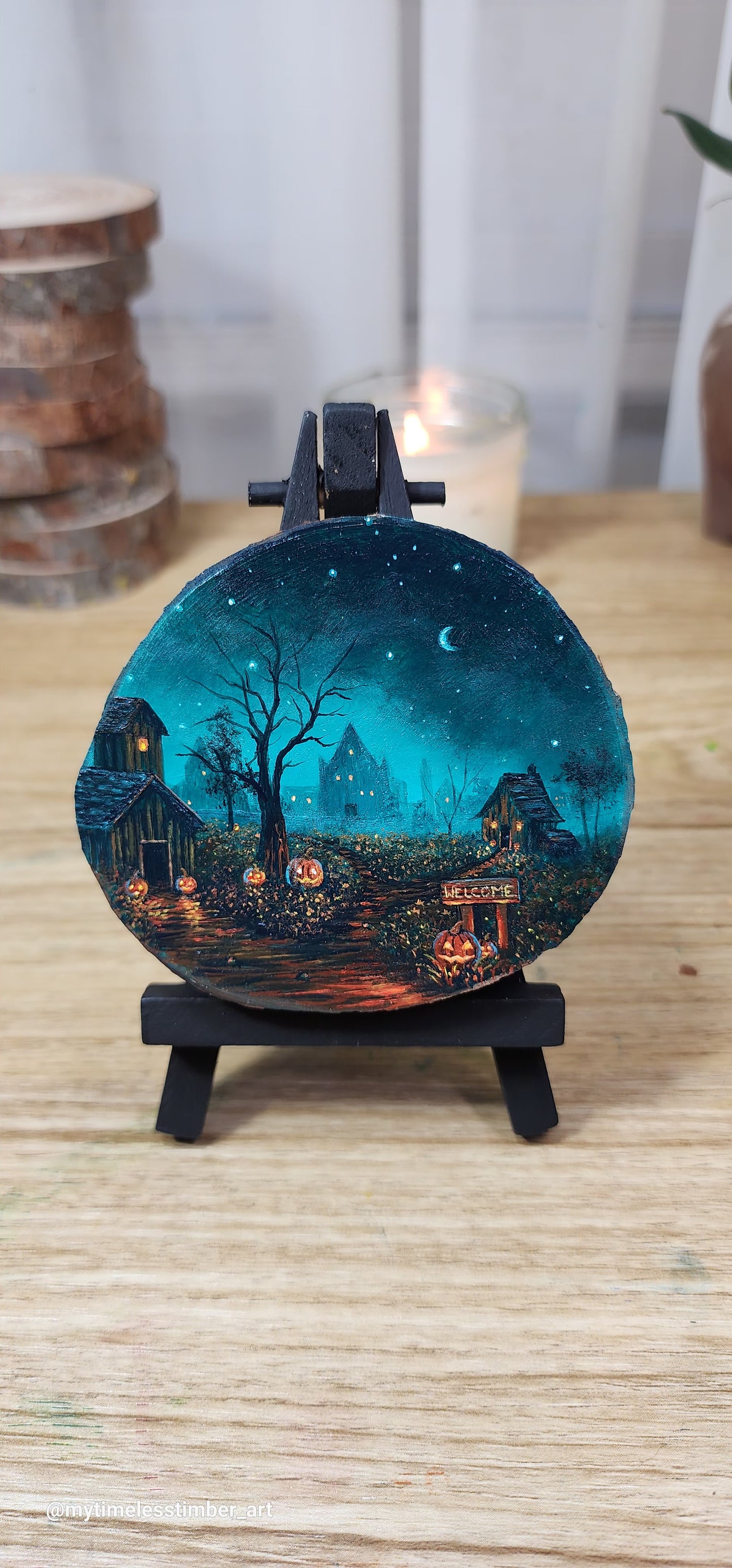 "Welcome to the Pumpkin Village"