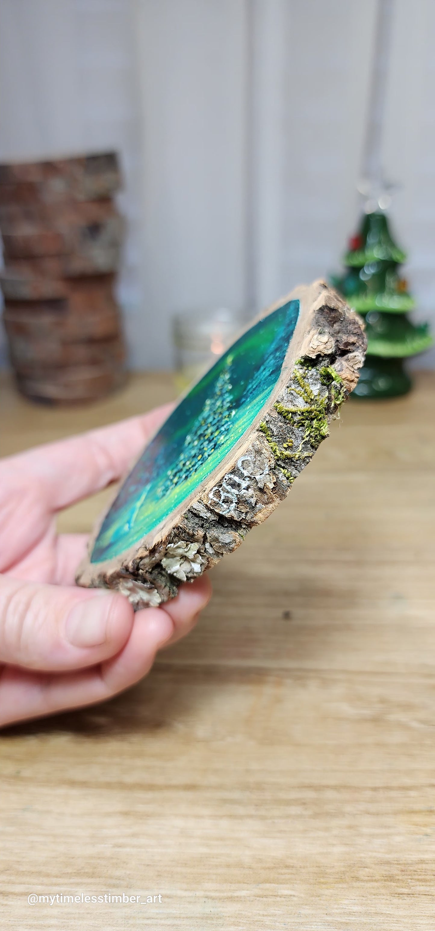 "Sitting by the Glowing Tree"