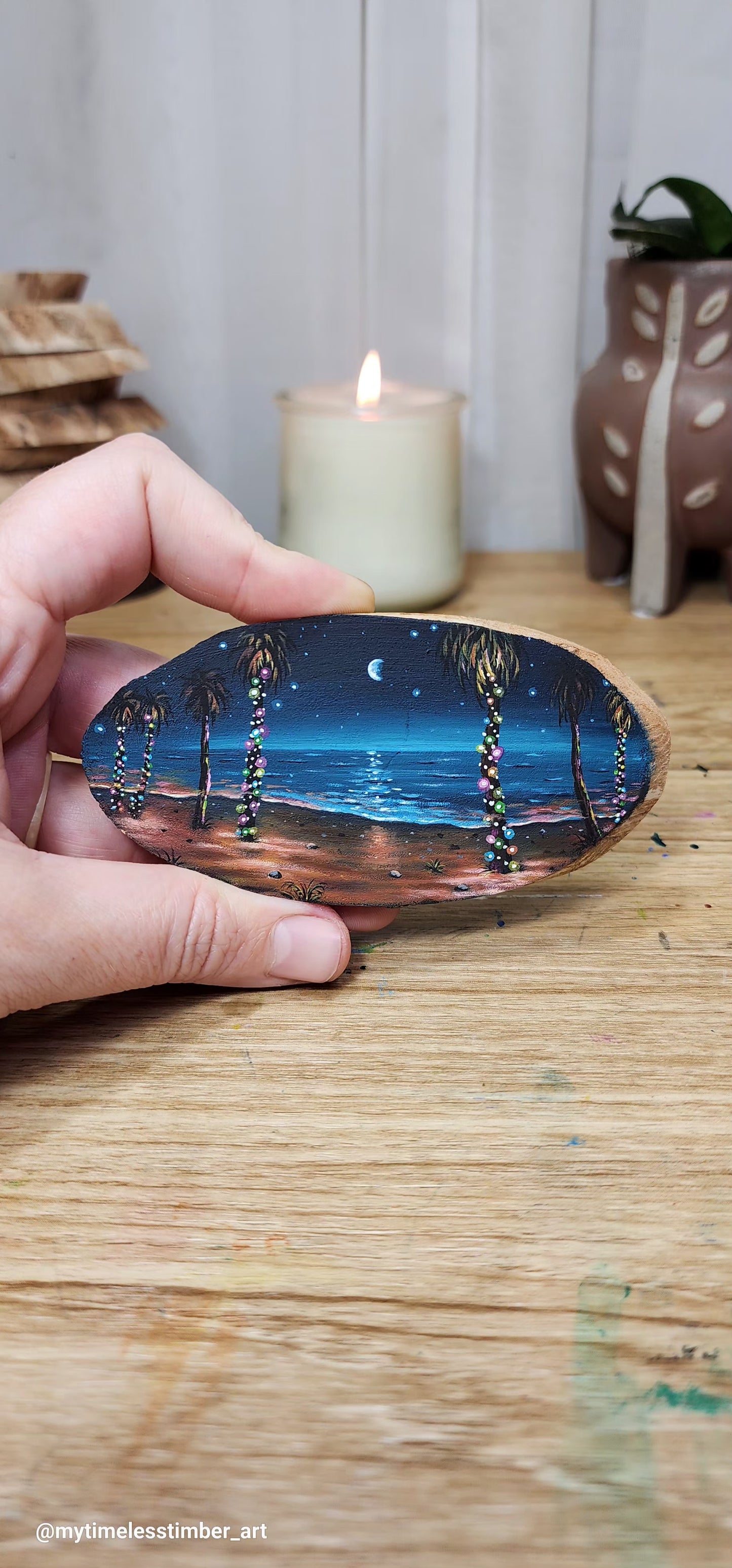 "Christmas Lights by the Tides"