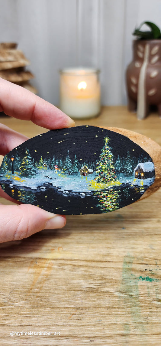 "Shooting Stars and Christmas Lights"