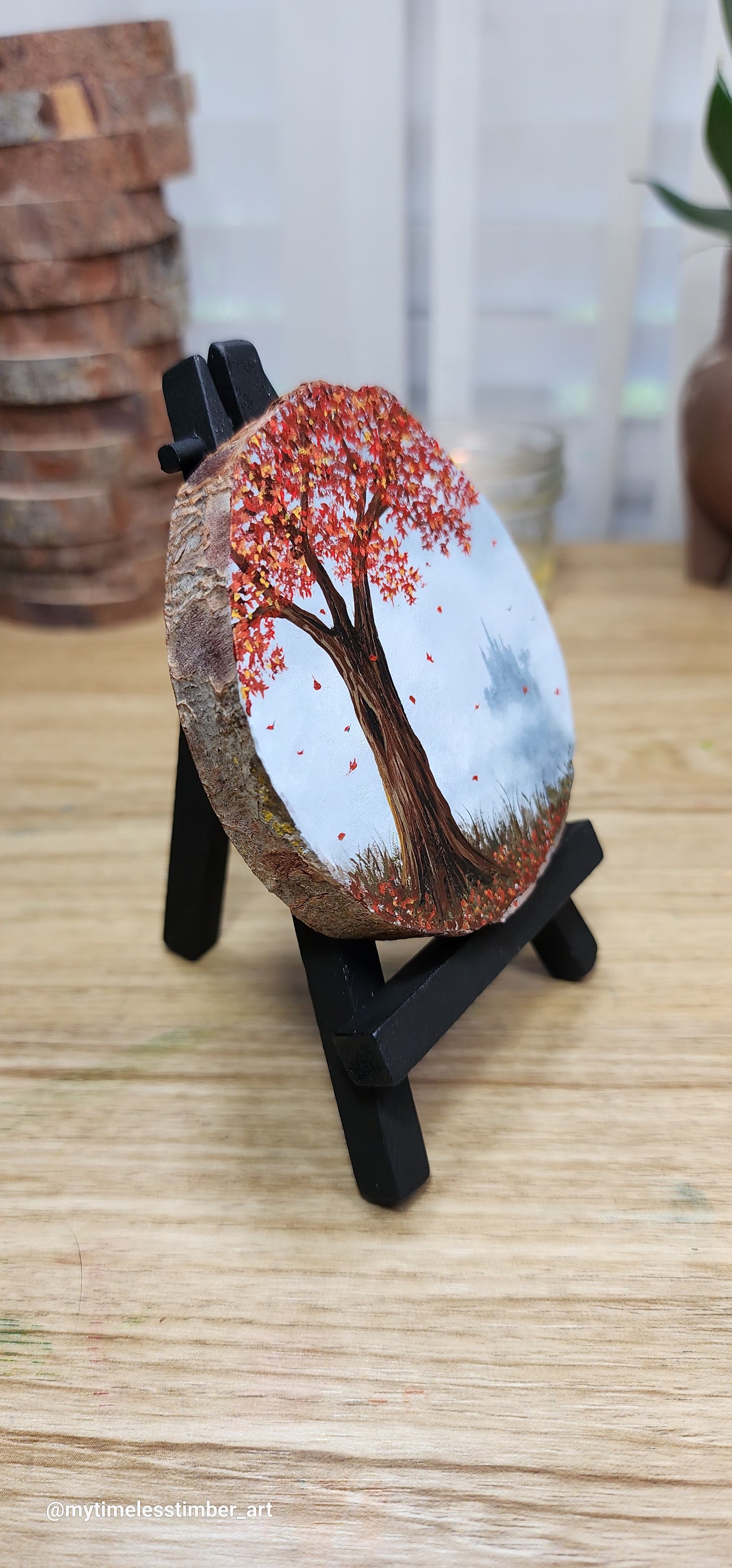 "Fall Day by the Castle"