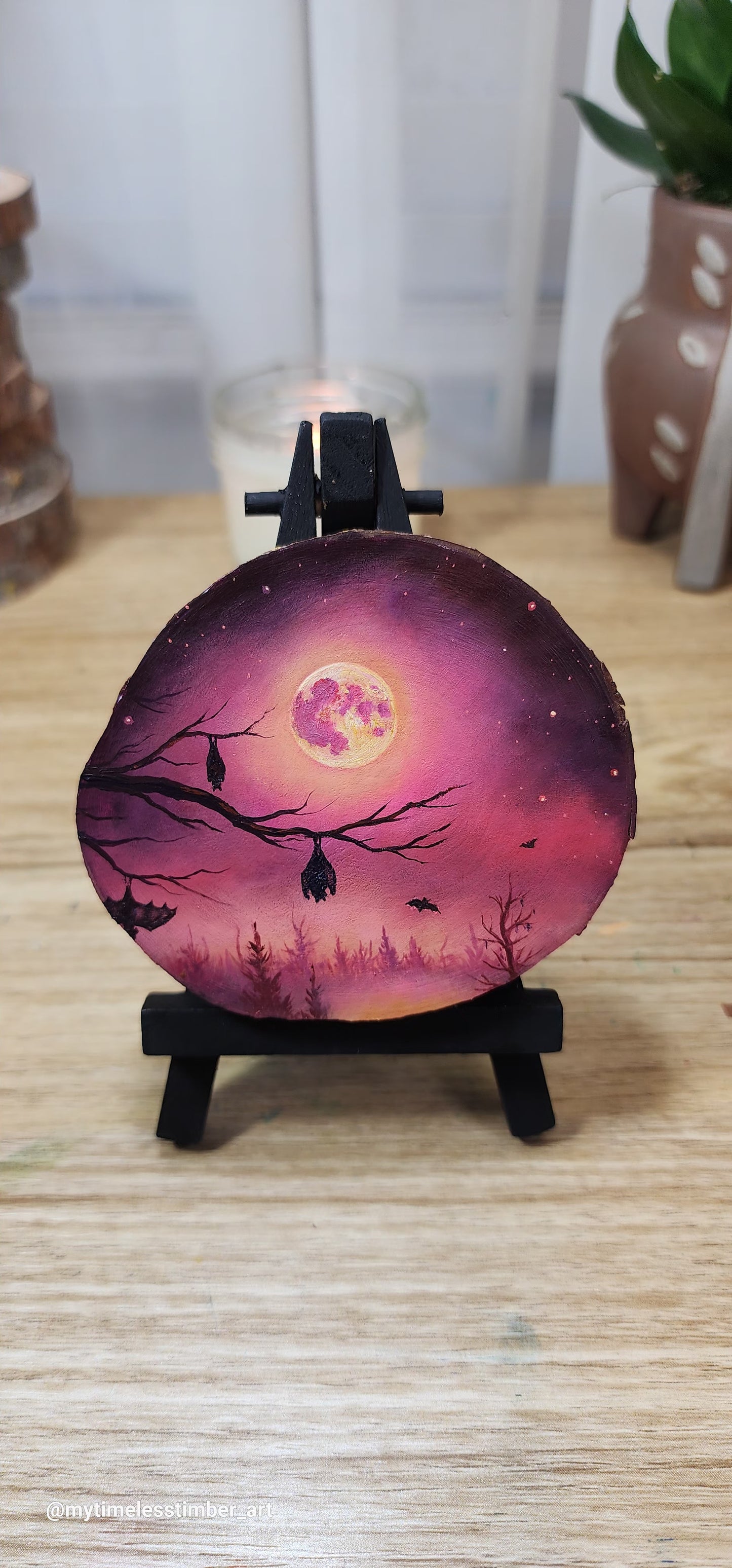 "Bats Bask in the Moonlight"